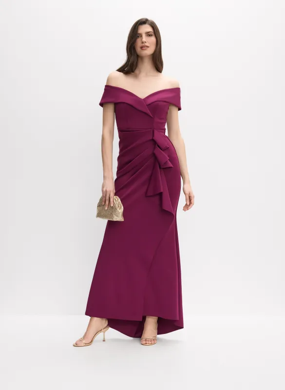 Alex Evenings - Off-The-Shoulder Dress made by Melanie Lyne