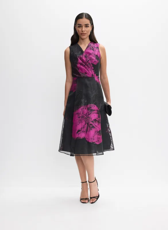 Floral Jacquard Dress made by Melanie Lyne