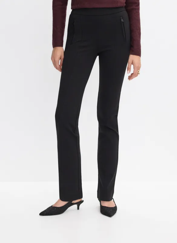 Madison Slim-Leg Pants made by Melanie Lyne