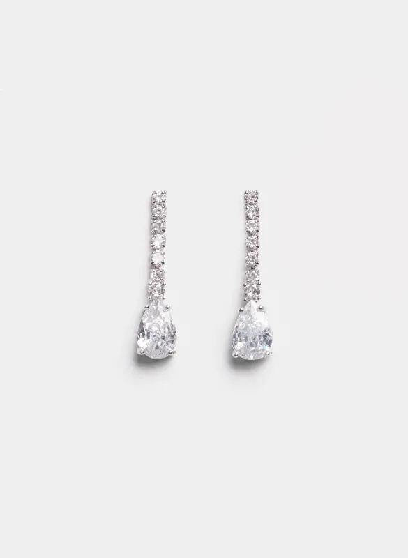Teardrop Stone Earrings made by Melanie Lyne