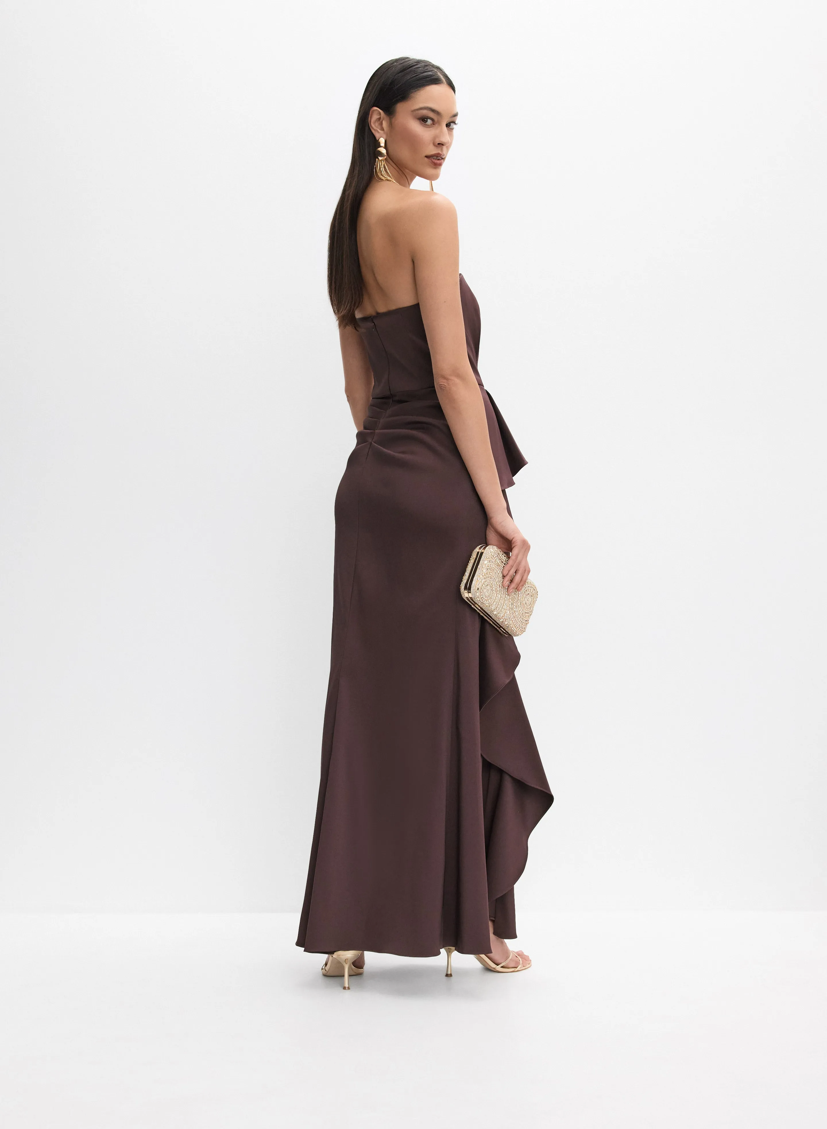 BA Nites - Strapless Mikado Dress sold by Melanie Lyne product image thumbnail 4