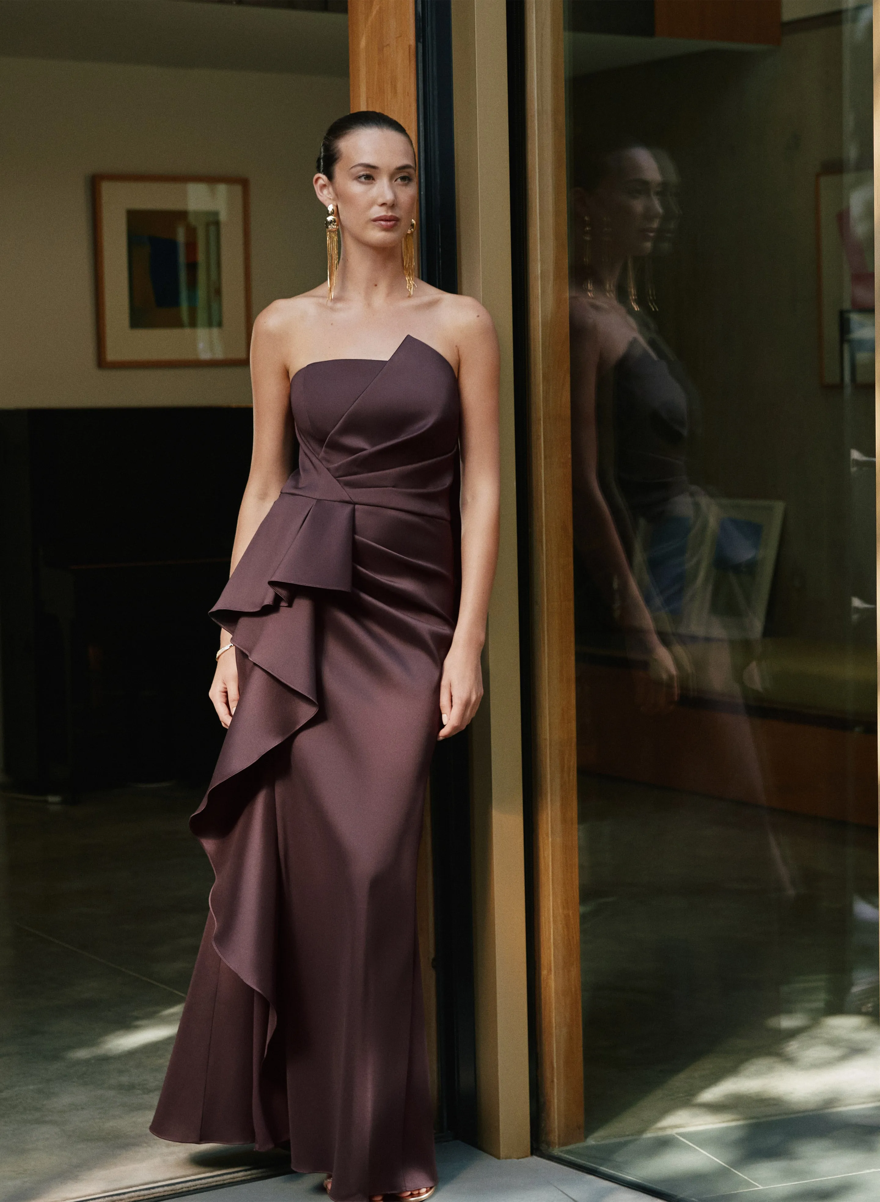 BA Nites - Strapless Mikado Dress sold by Melanie Lyne product image thumbnail 2