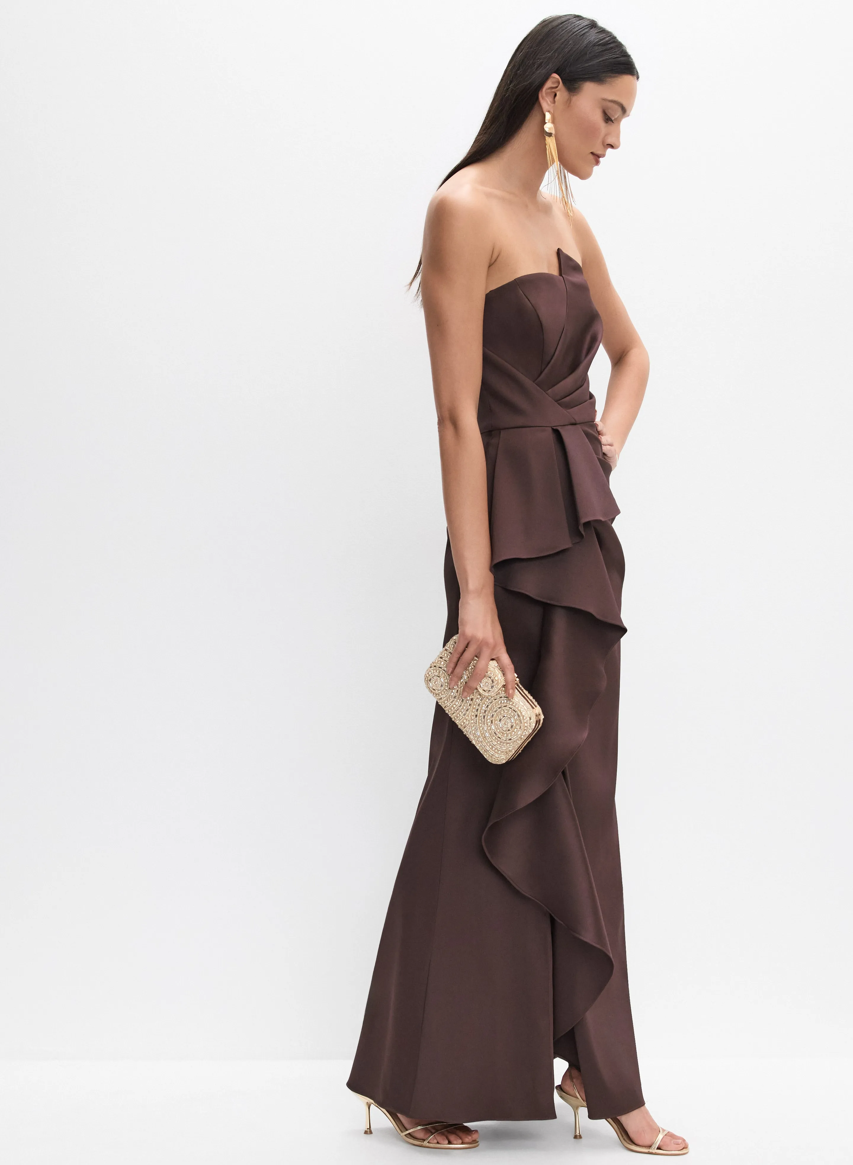 BA Nites - Strapless Mikado Dress sold by Melanie Lyne product image thumbnail 3