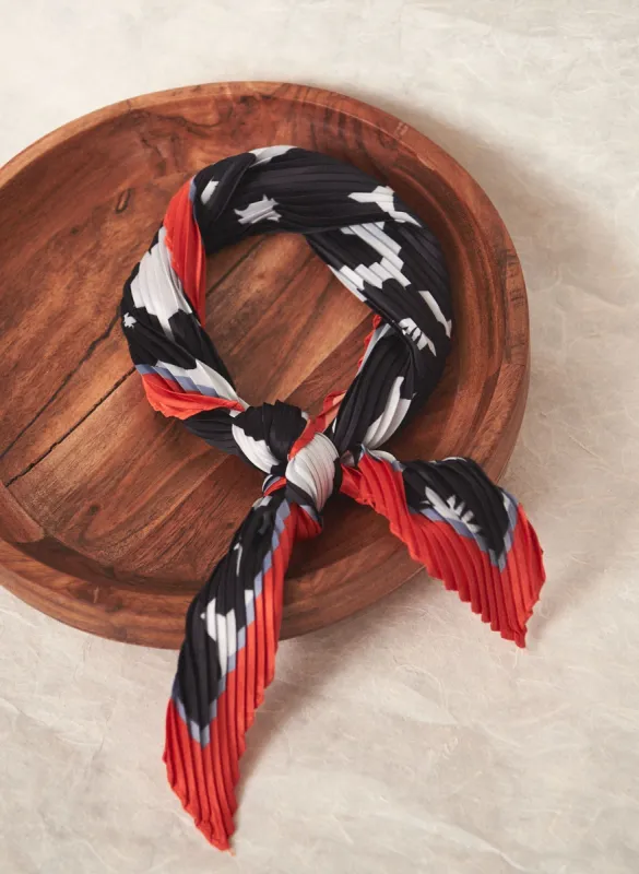 Floral Print Pleated Scarf sold by Melanie Lyne