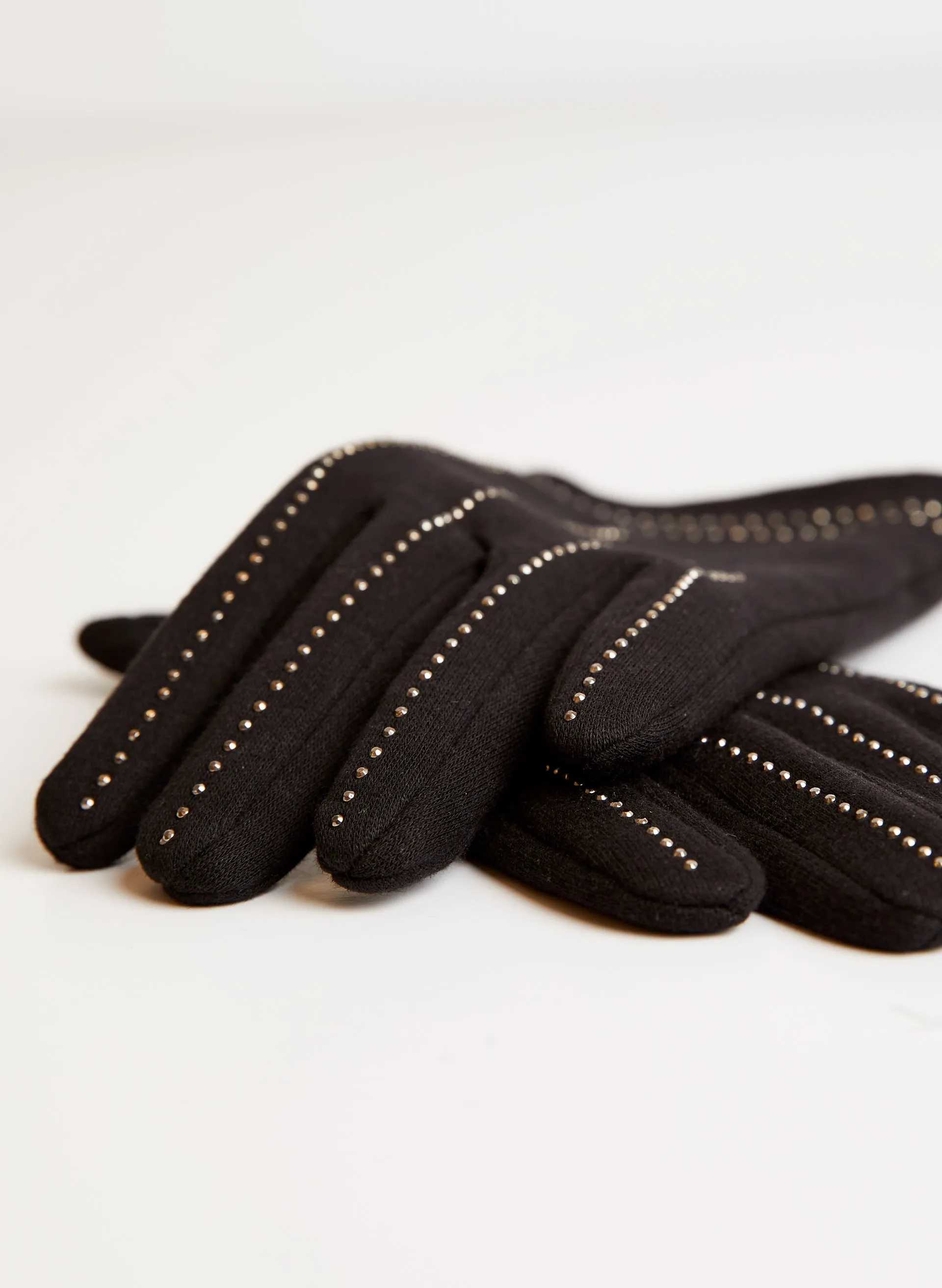 Faux Suede Gloves sold by Melanie Lyne product image thumbnail 3