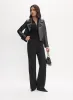 Vegan Leather Jacket & Wide Leg Pants sold by Melanie Lyne