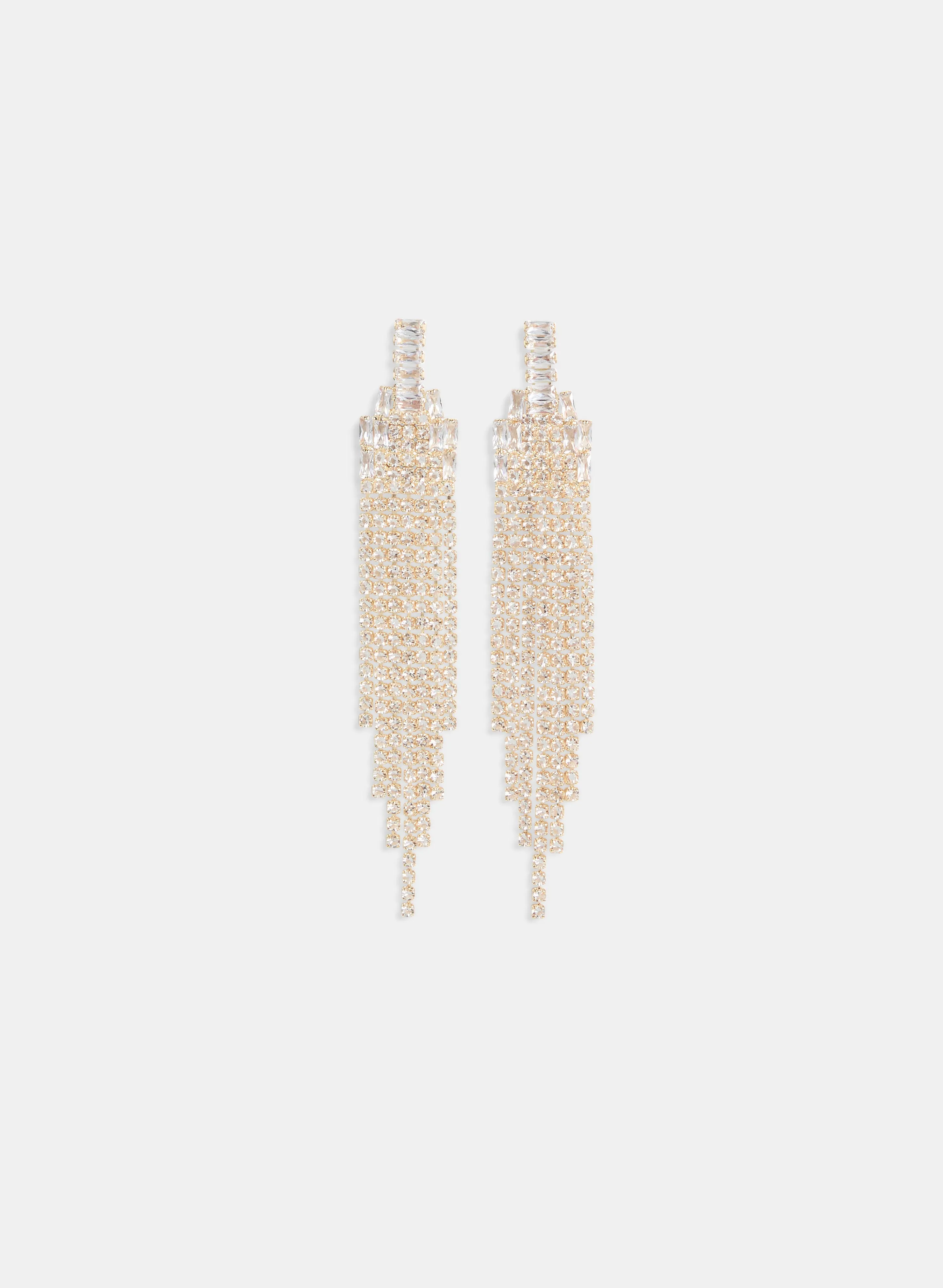 Cubic Zirconia Chandelier Earrings sold by Melanie Lyne
