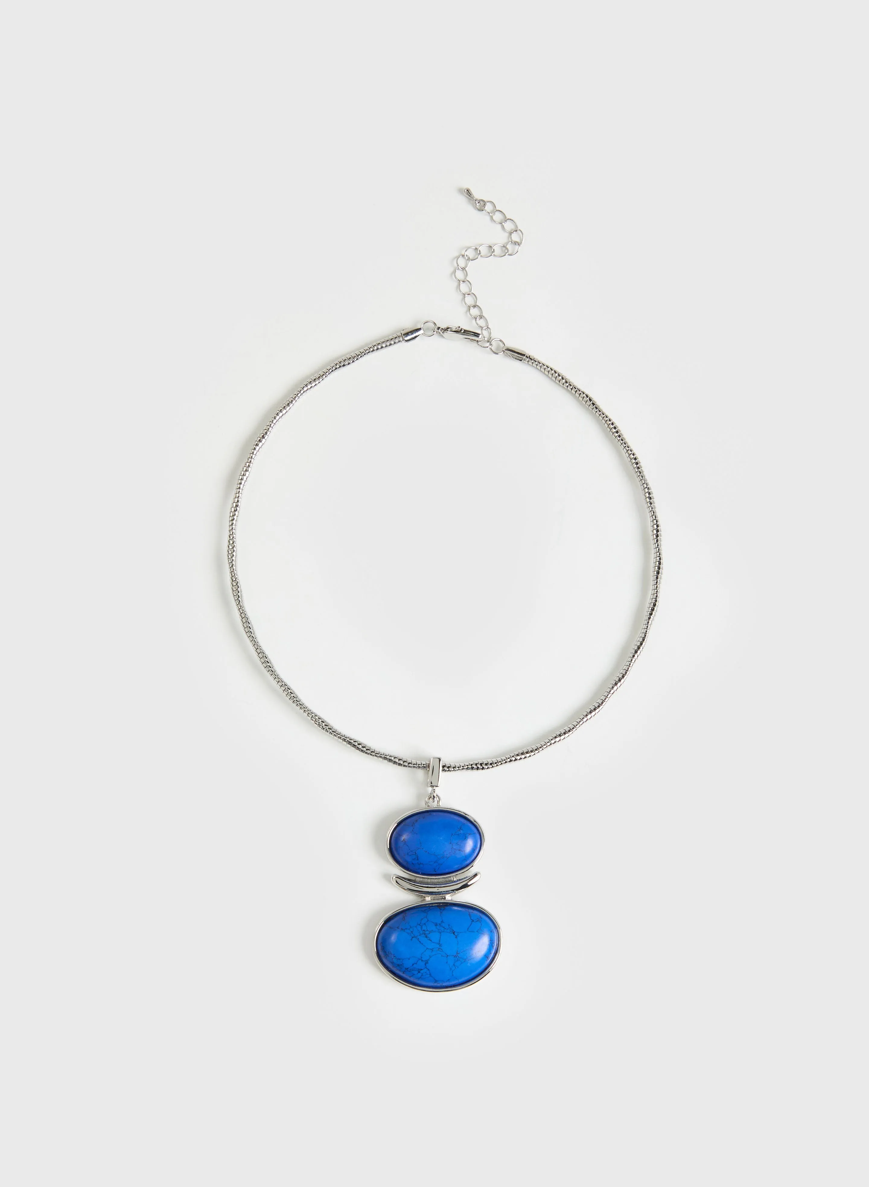Oval Stone Pendant Necklace sold by Melanie Lyne