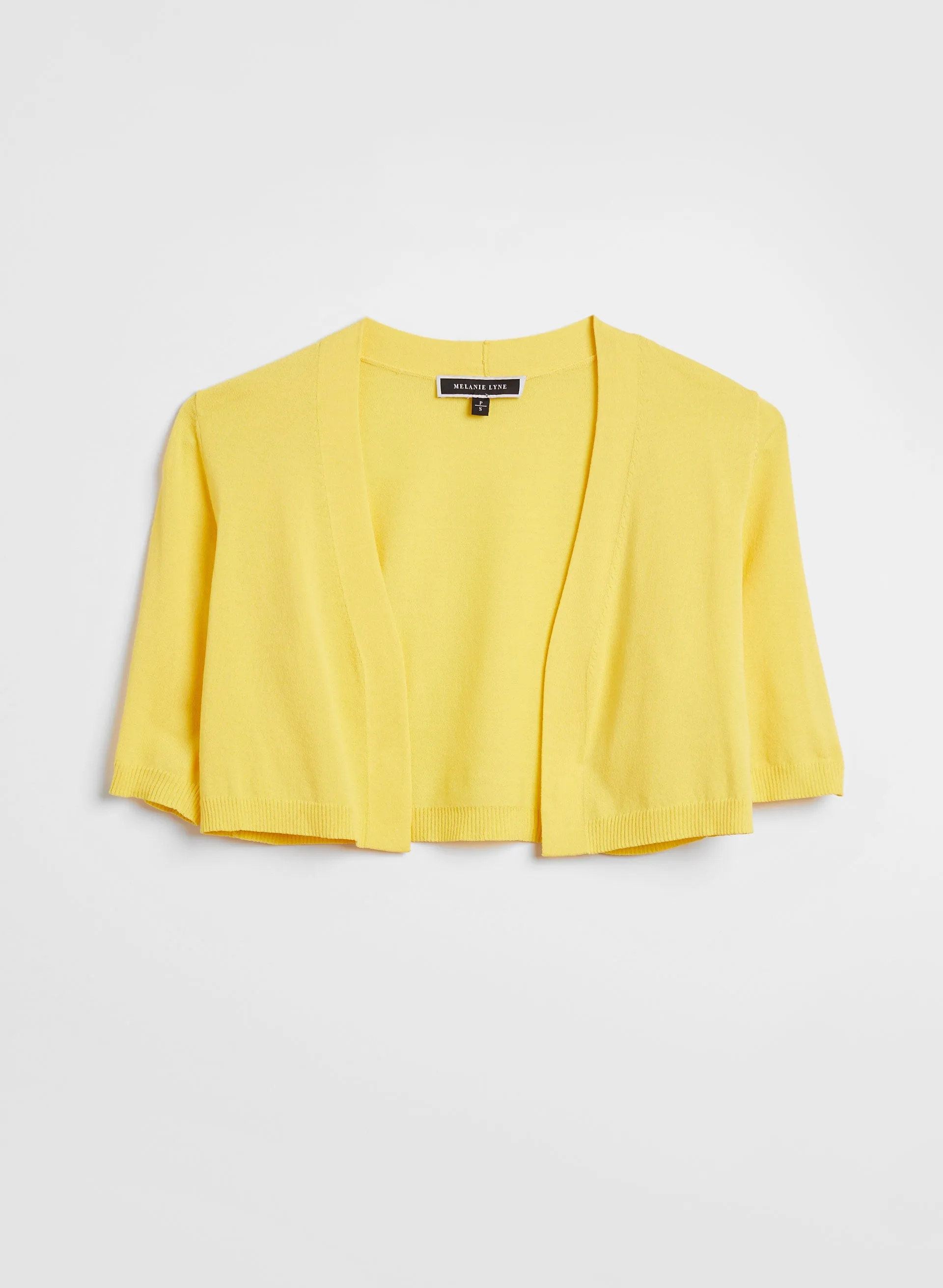 Knit Short Sleeve Bolero sold by Melanie Lyne product image thumbnail 2