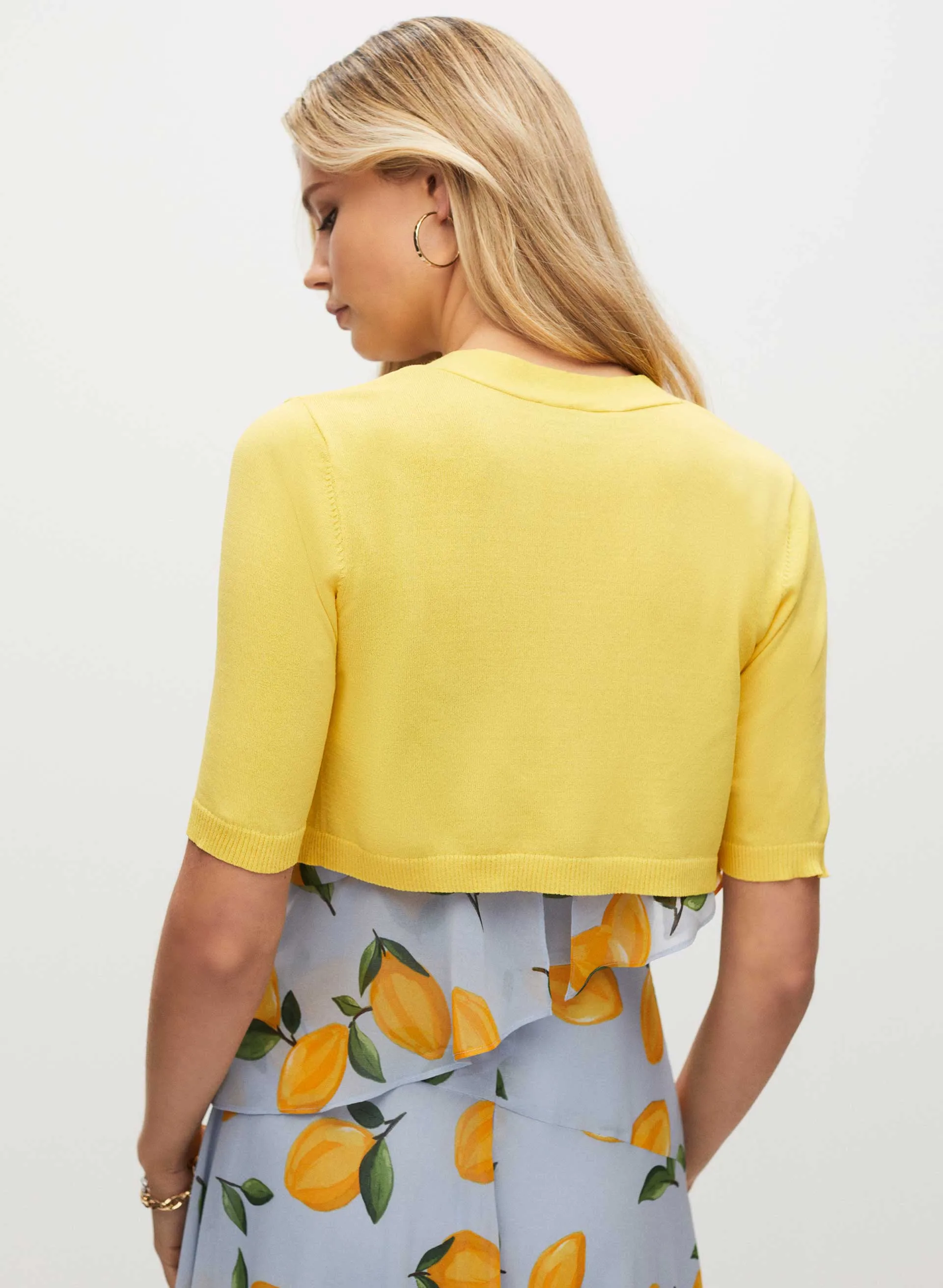 Knit Short Sleeve Bolero sold by Melanie Lyne product image thumbnail 3