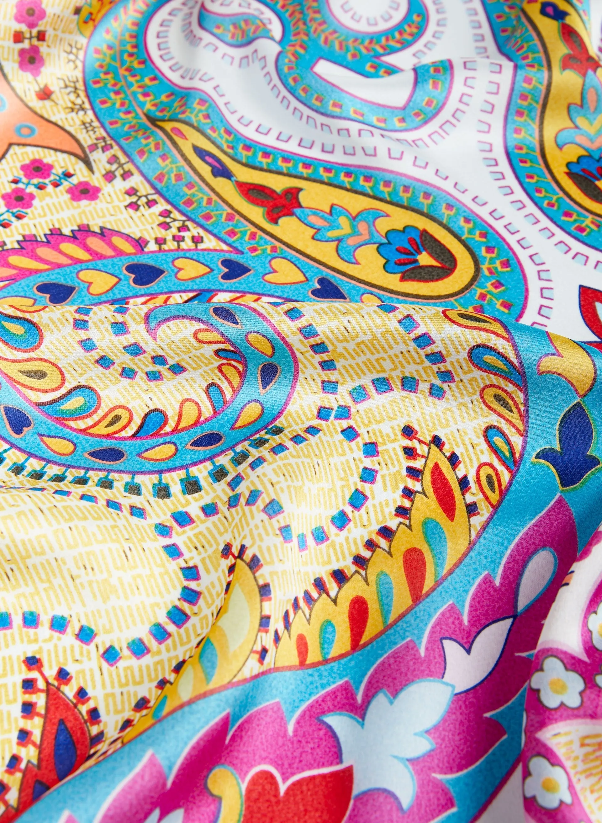Paisley Print Scarf sold by Melanie Lyne product image thumbnail 2