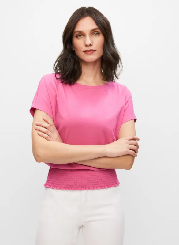 Smocked Waist Tee sold by Melanie Lyne