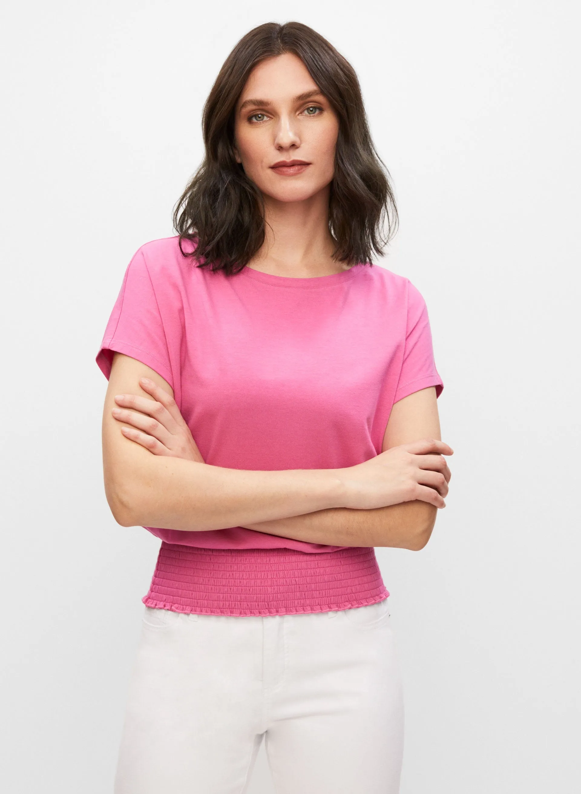 Smocked Waist Tee sold by Melanie Lyne