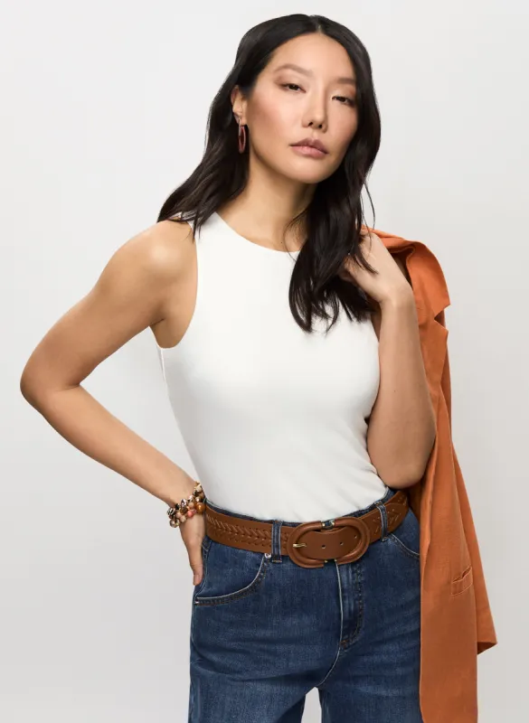 Essential Jersey Tank Top sold by Melanie Lyne