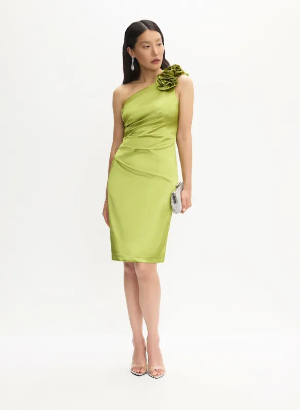 One-Shoulder Rosette Dress sold by Melanie Lyne