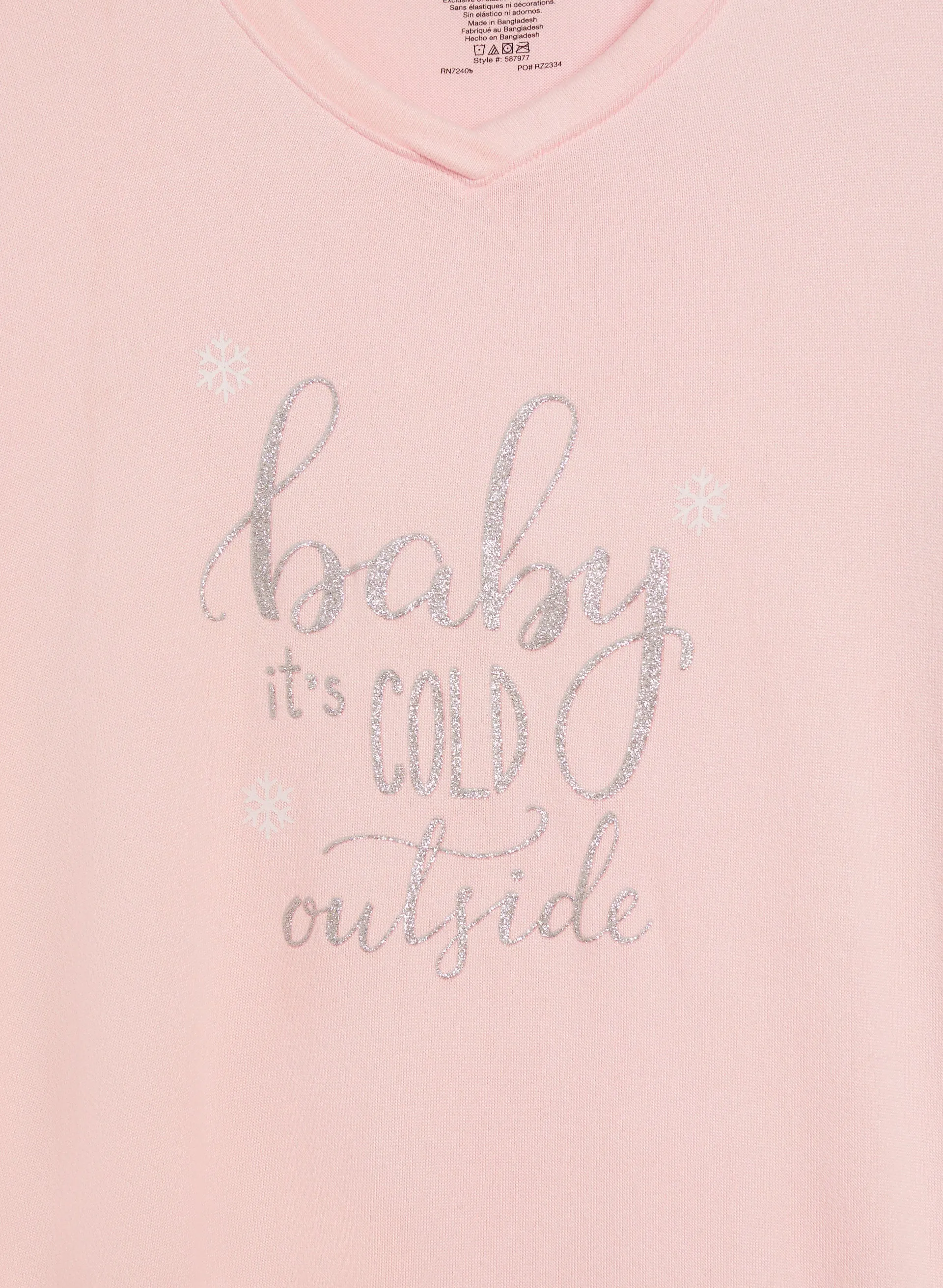 Text Print Nightgown sold by Melanie Lyne product image thumbnail 4