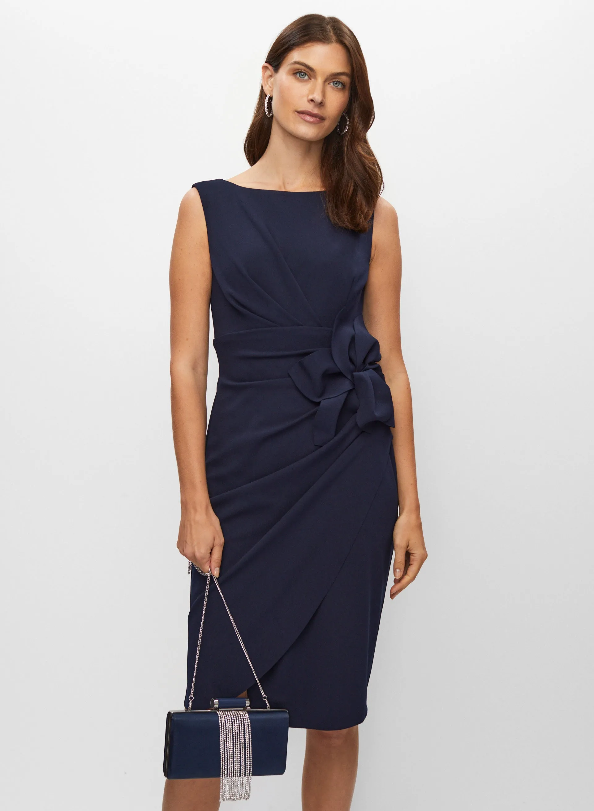 Sleeveless Pleated Dress sold by Melanie Lyne product image thumbnail 2