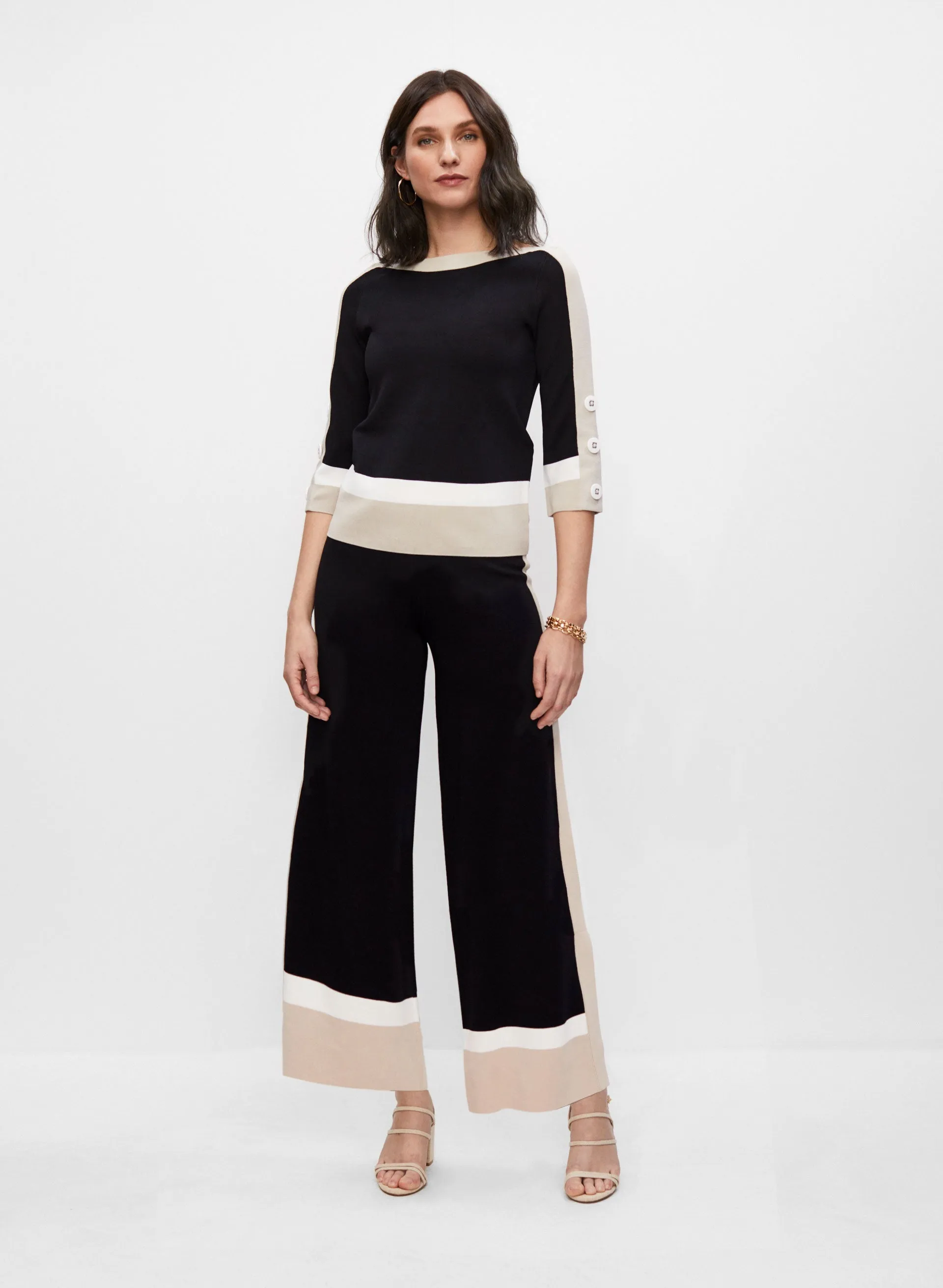 Joseph Ribkoff - Colour Block Sweater sold by Melanie Lyne product image thumbnail 3