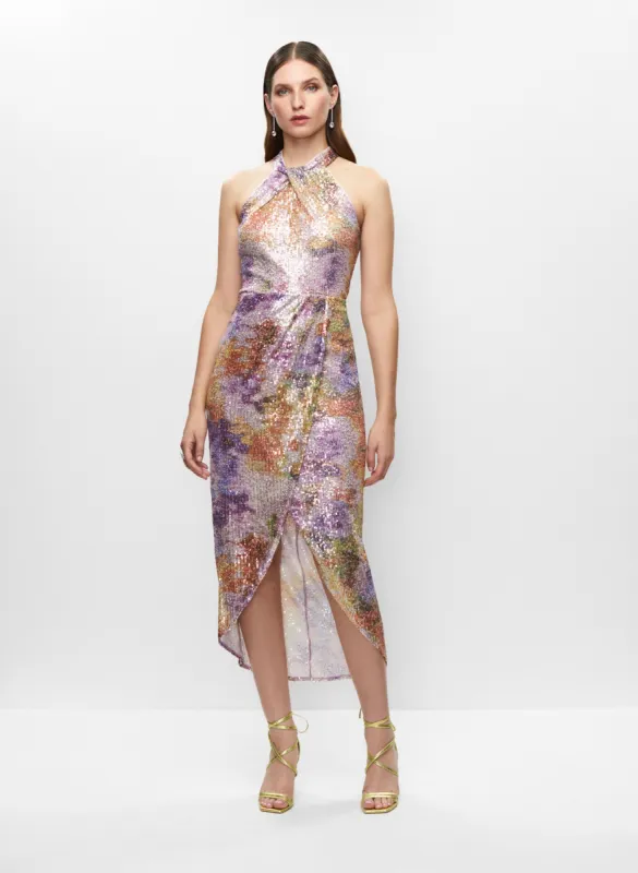 Asymmetric Sequin Dress sold by Melanie Lyne