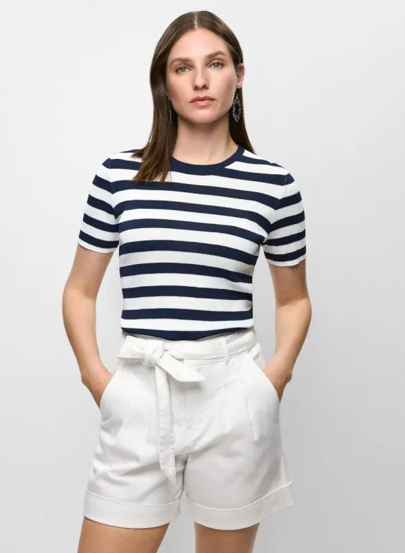 Striped Pullover Knit Top sold by Melanie Lyne