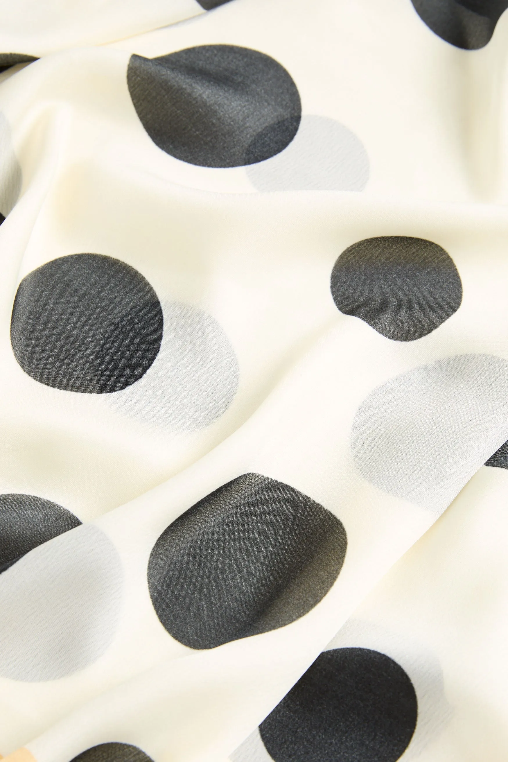 Large Dot Print Scarf sold by Melanie Lyne product image thumbnail 2