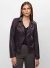 Vex - Stud Detail Faux Suede Jacket sold by Melanie Lyne