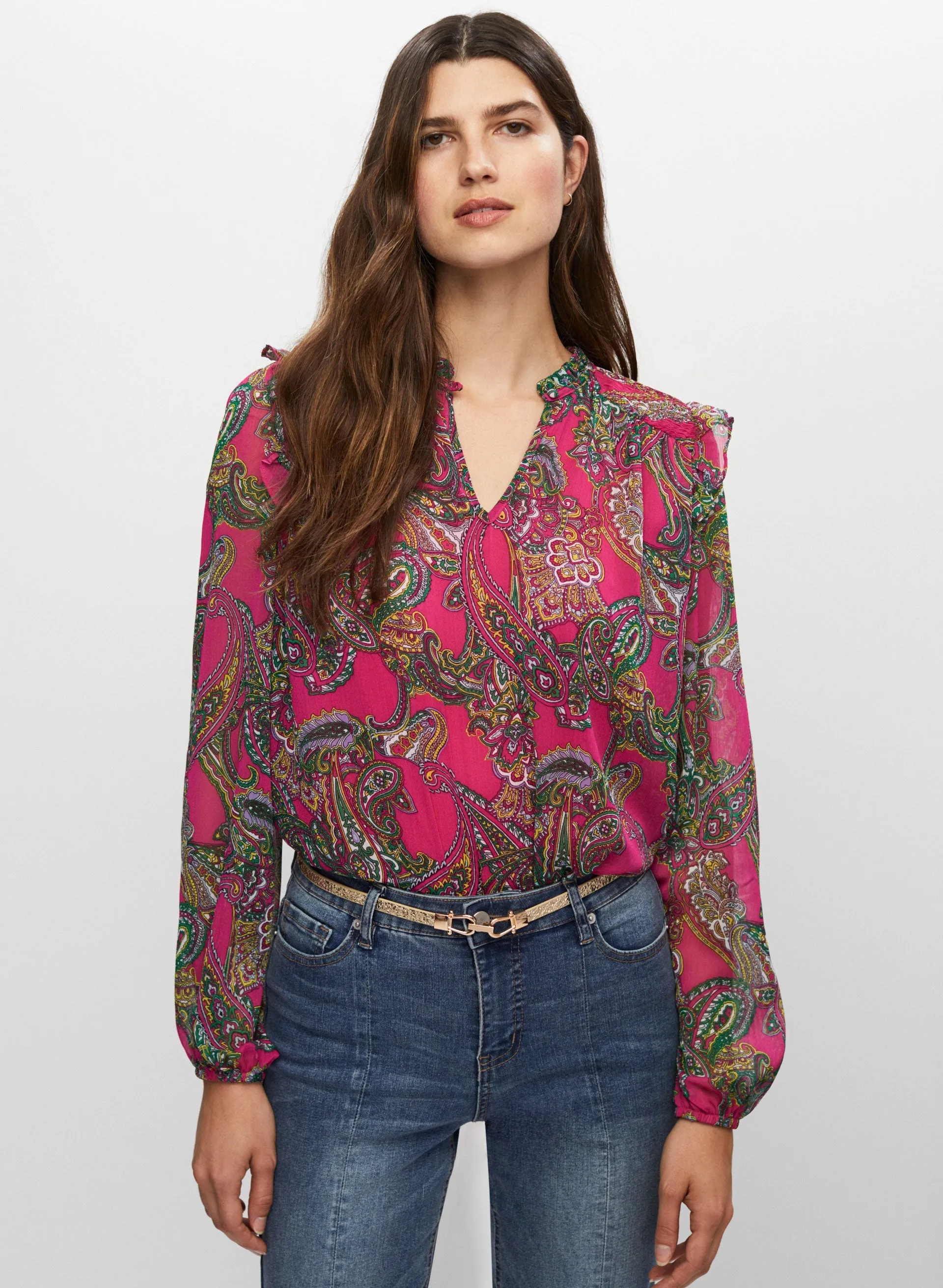 Paisley Print Blouse sold by Melanie Lyne