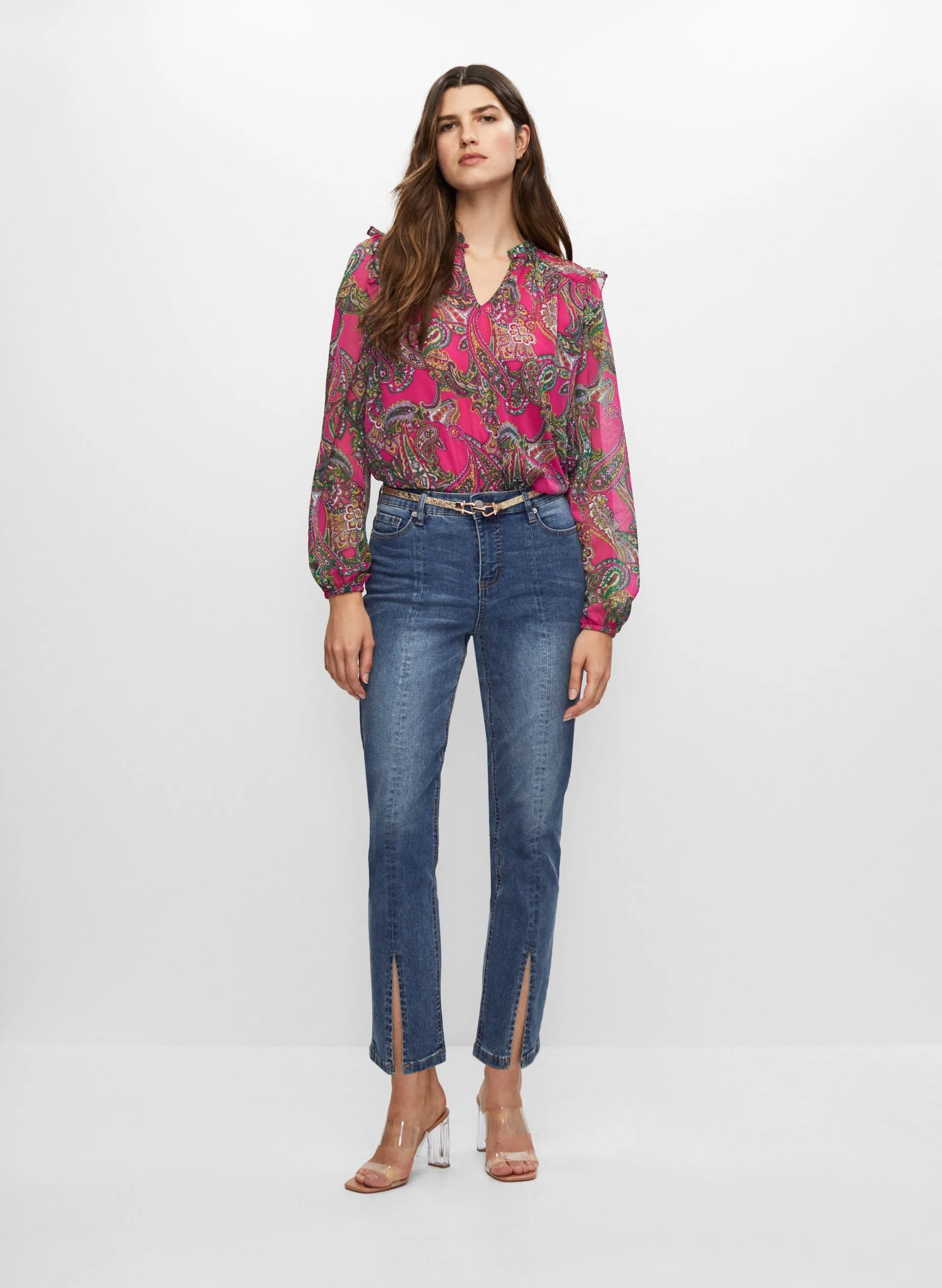 Paisley Print Blouse sold by Melanie Lyne product image thumbnail 4