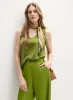 Essential V-Neck Satin Tank Top sold by Melanie Lyne