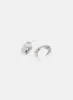 Cubic Zirconia Open-Hoop Earrings sold by Melanie Lyne