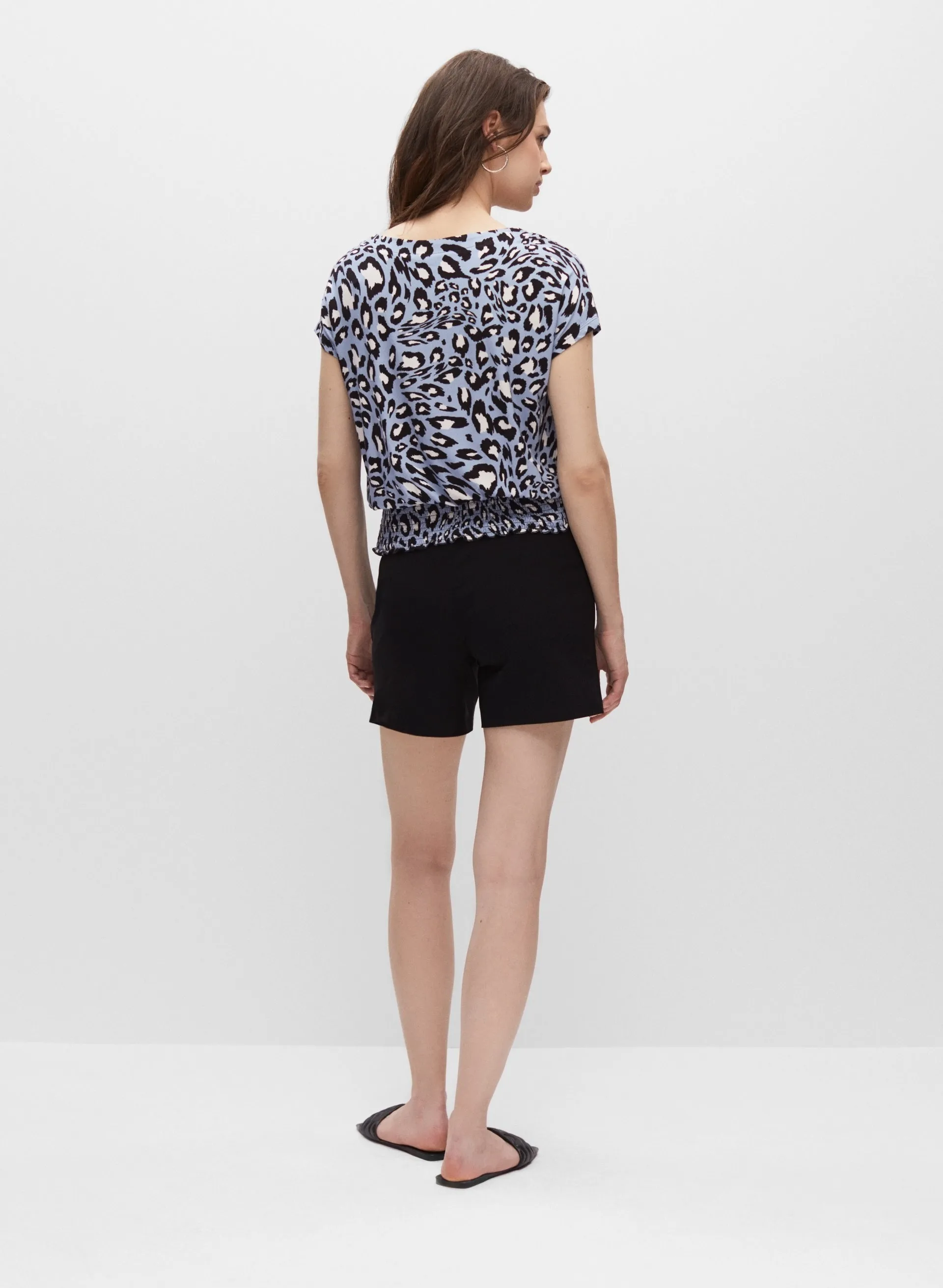 Animal Print Short Sleeve Top sold by Melanie Lyne product image thumbnail 4