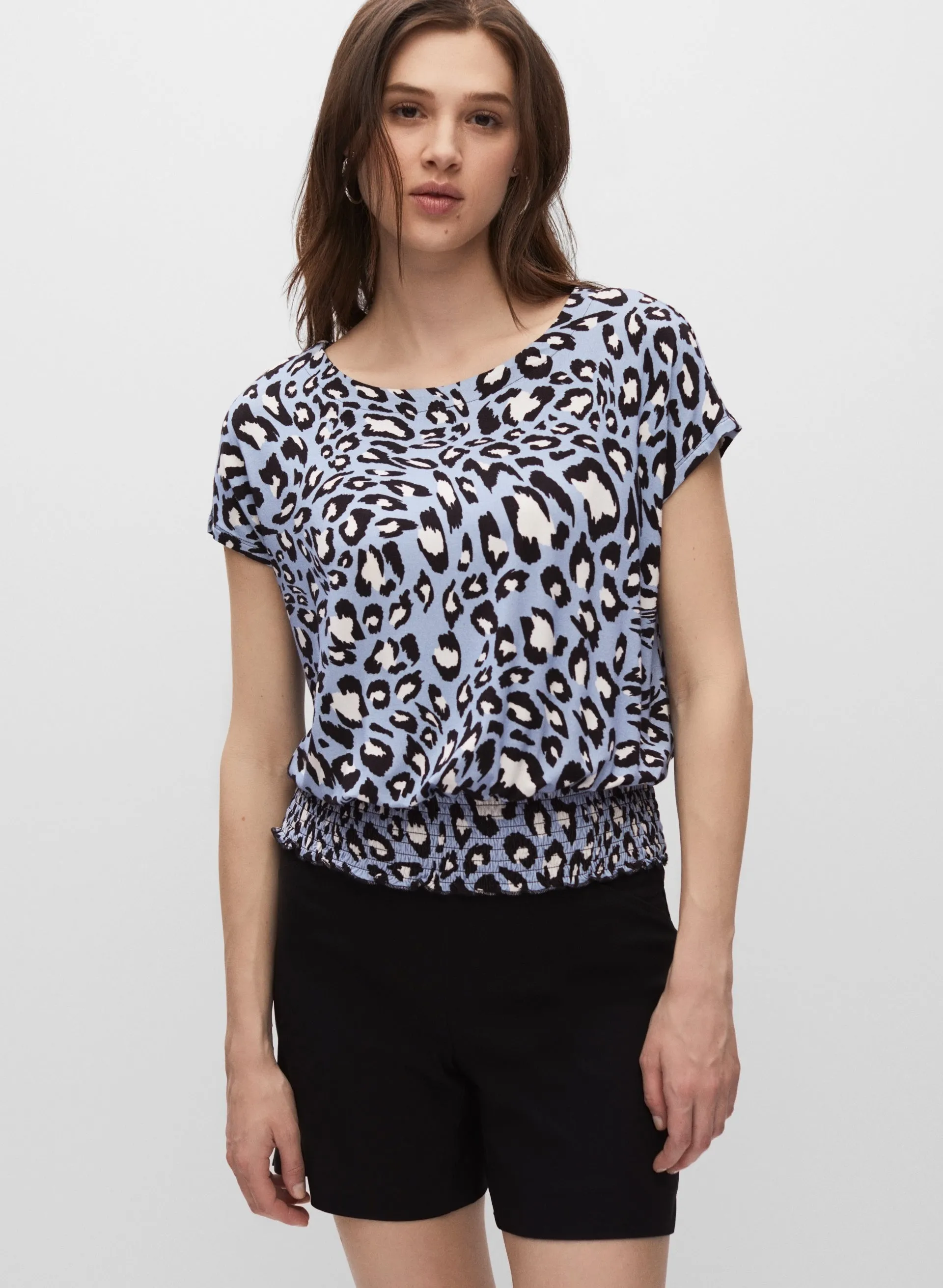 Animal Print Short Sleeve Top sold by Melanie Lyne product image thumbnail 2