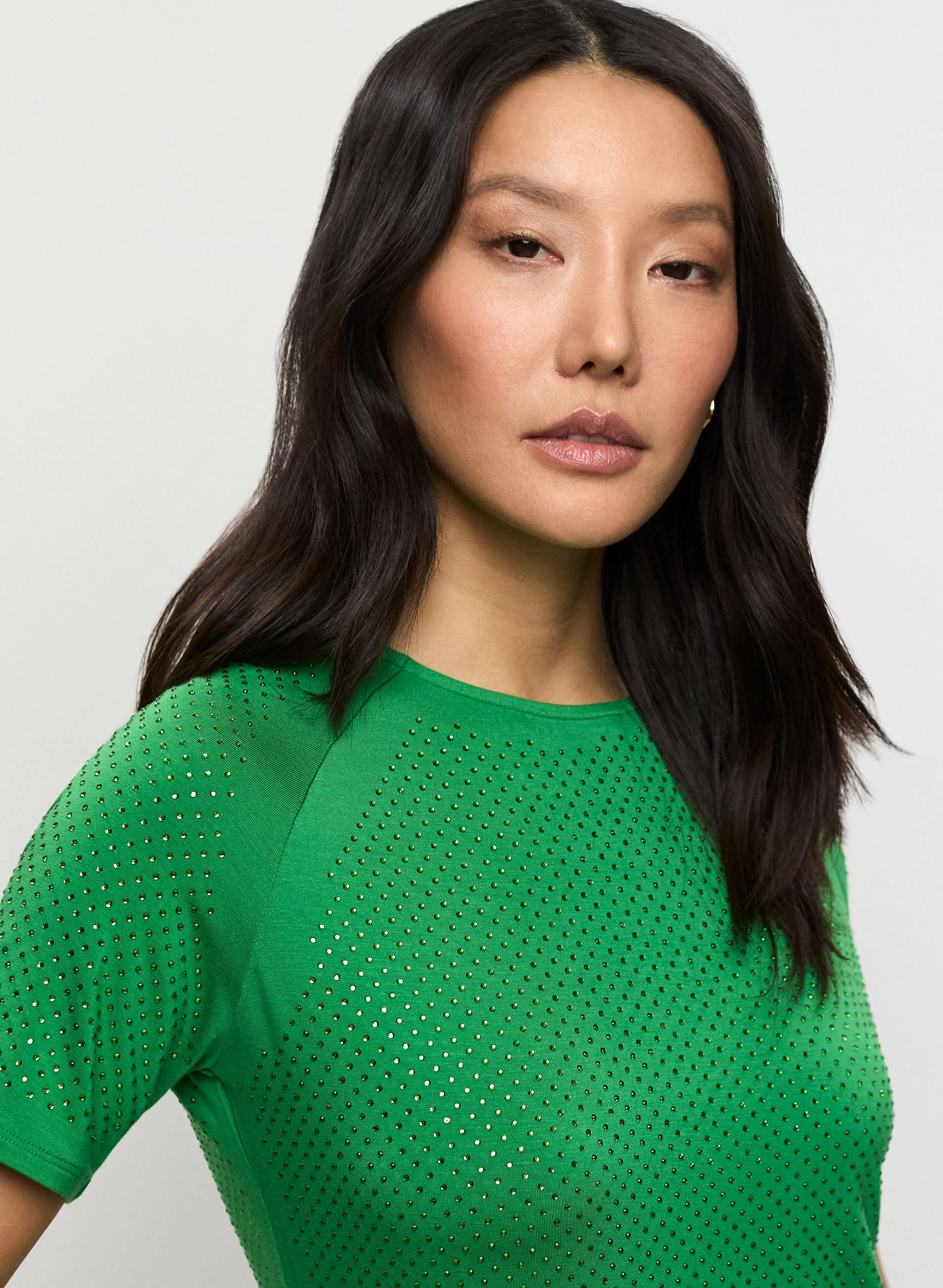 Studded Detail T-Shirt sold by Melanie Lyne product image thumbnail 2