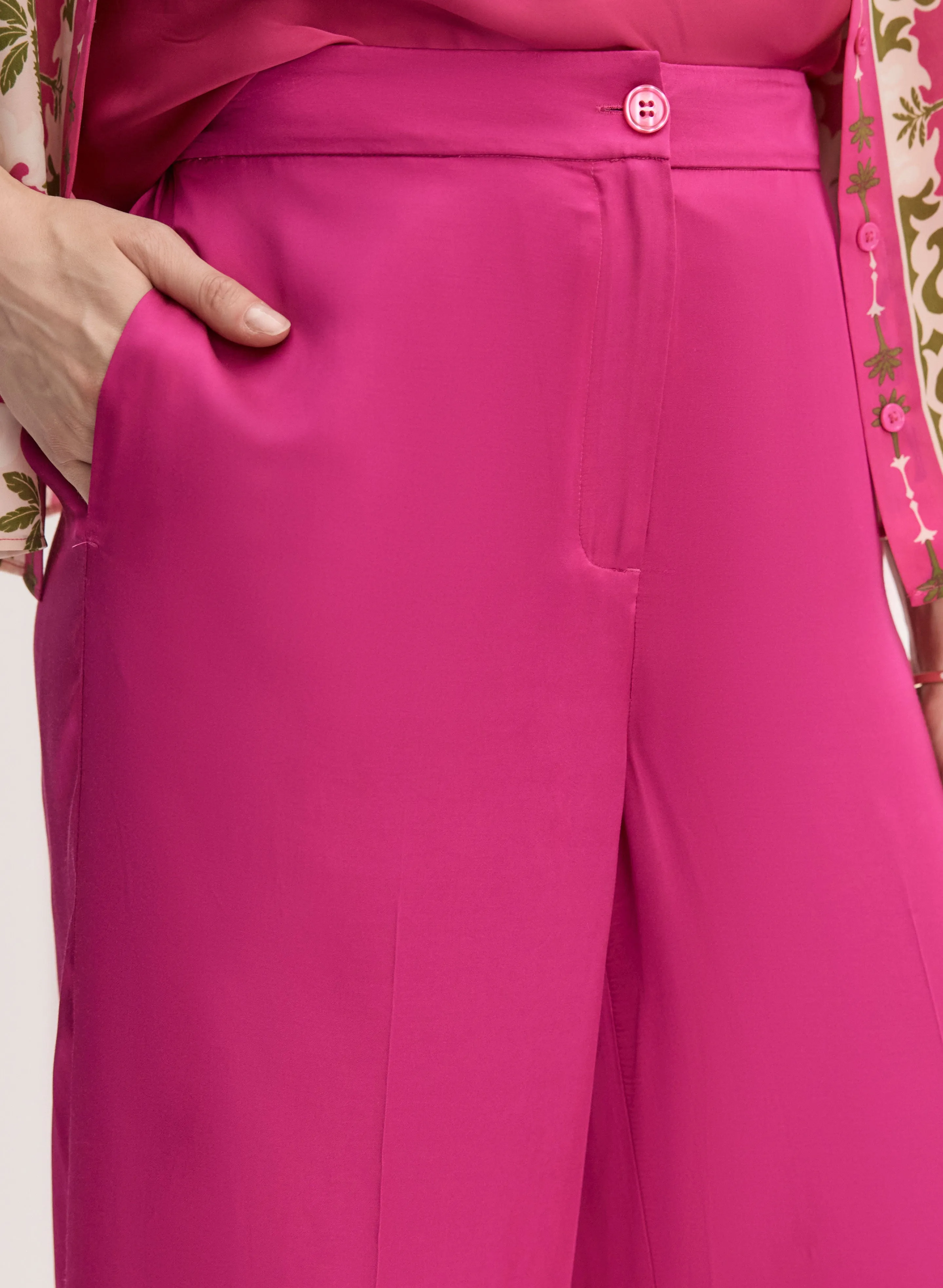 Satin Wide Leg Pants sold by Melanie Lyne product image thumbnail 4