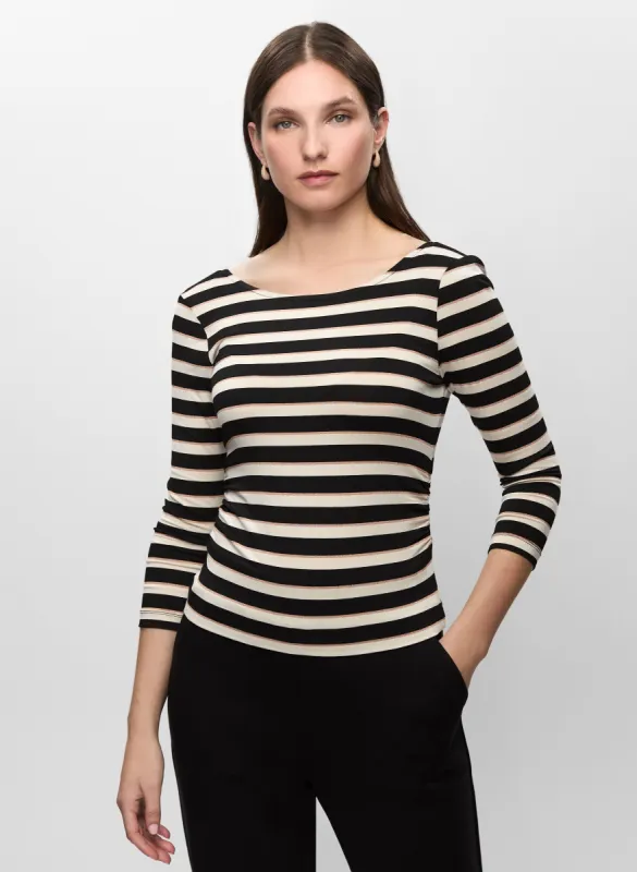 Glitter Striped Tee sold by Melanie Lyne