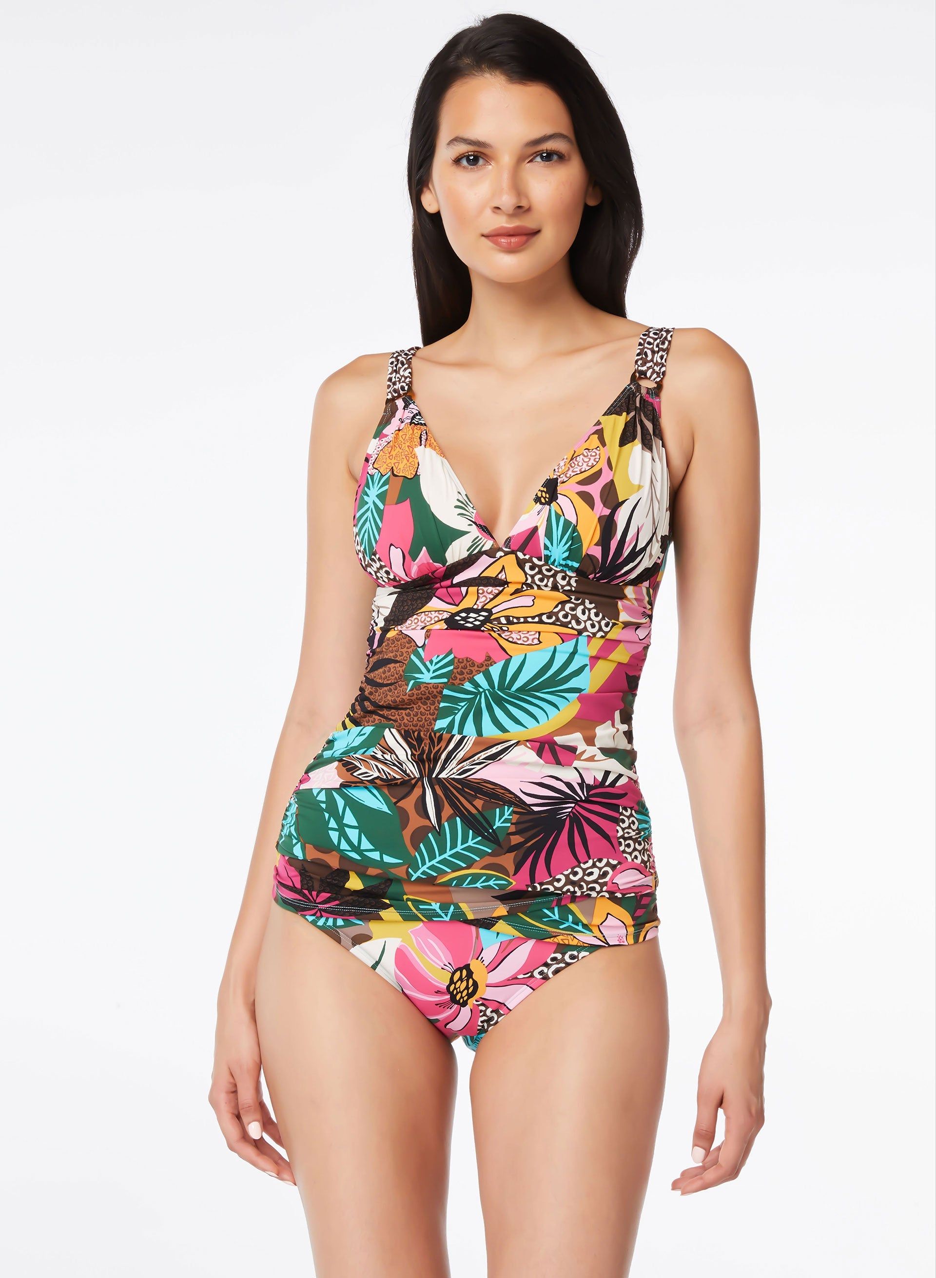 Bleu by Rod Beattie - V-Neck Tankini Top sold by Melanie Lyne