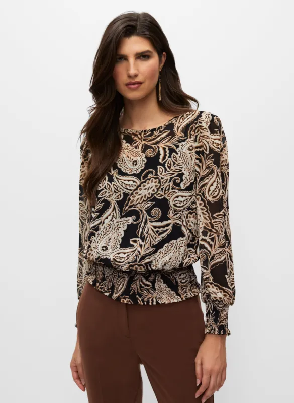 Paisley Print Blouse sold by Melanie Lyne