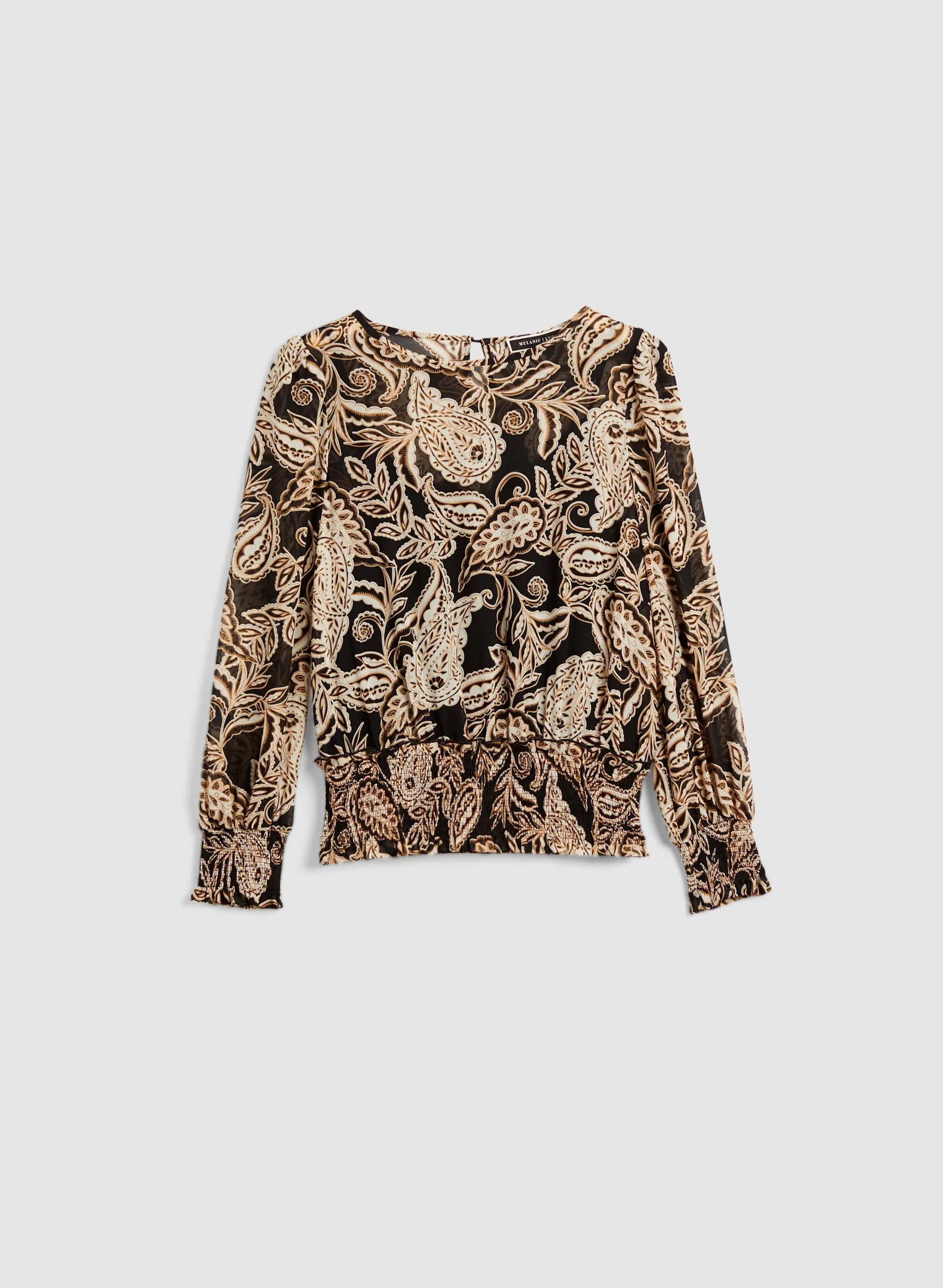 Paisley Print Blouse sold by Melanie Lyne product image thumbnail 5