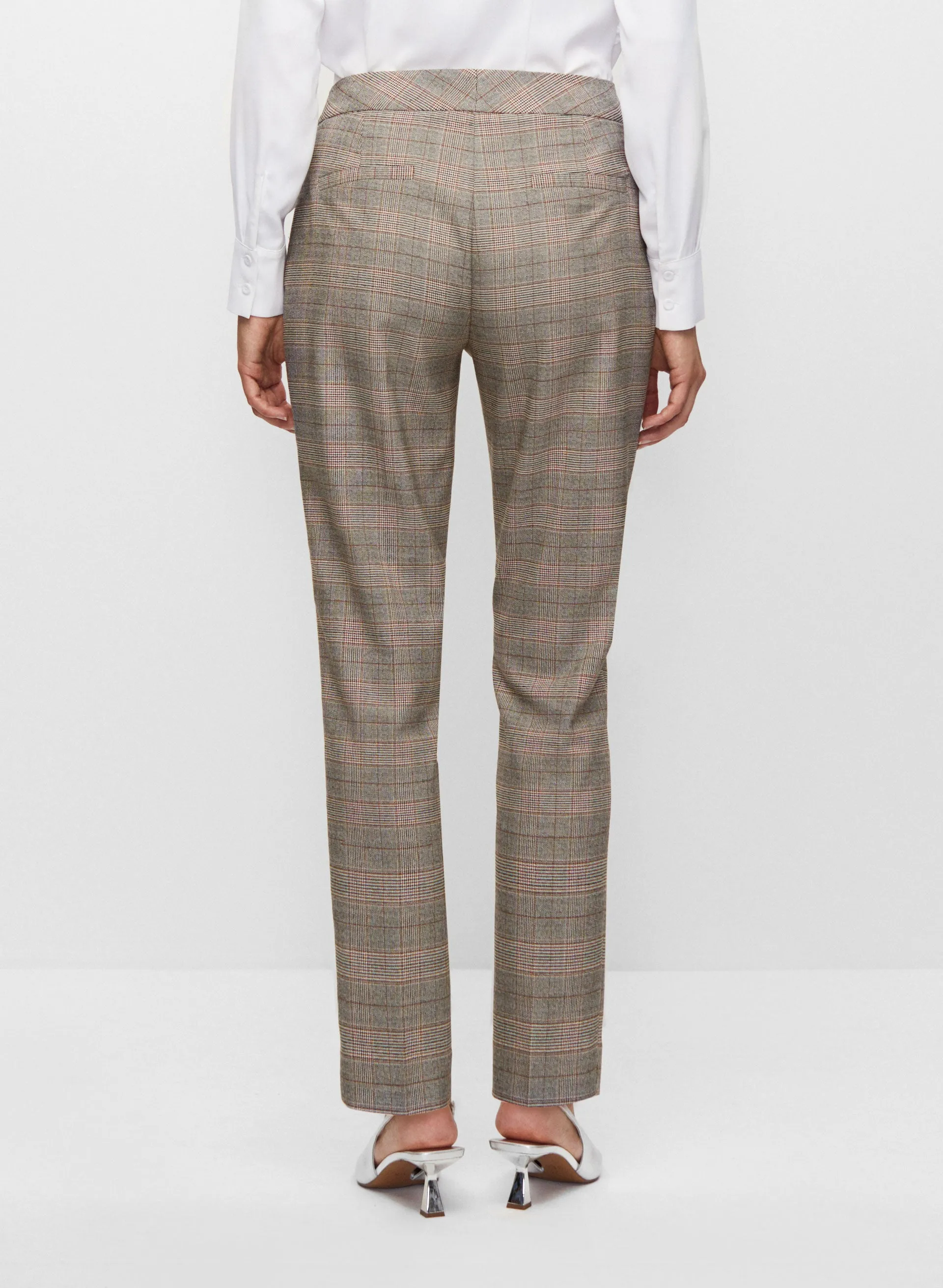 Plaid Giselle Pants sold by Melanie Lyne product image thumbnail 2