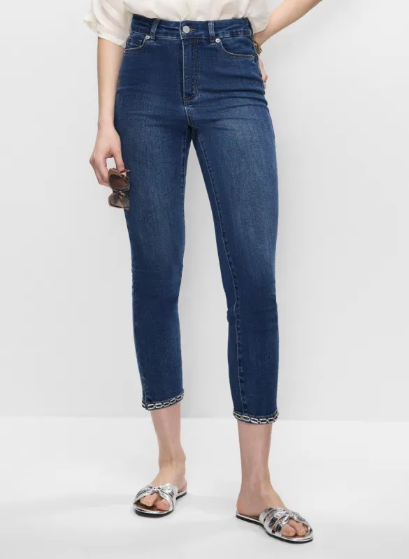 Slim Leg Denim Capris sold by Melanie Lyne