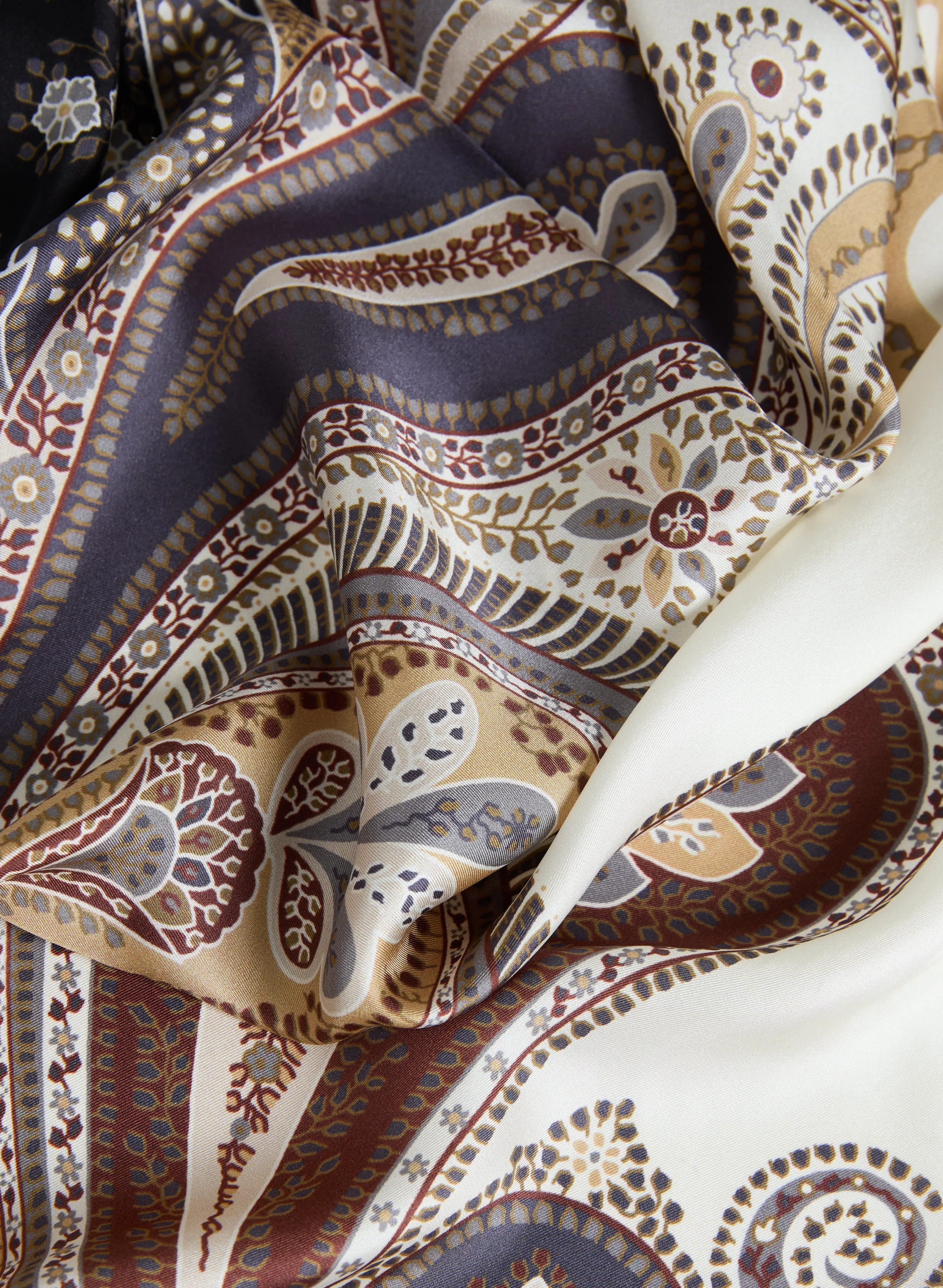 Paisley Silk Scarf sold by Melanie Lyne product image thumbnail 2