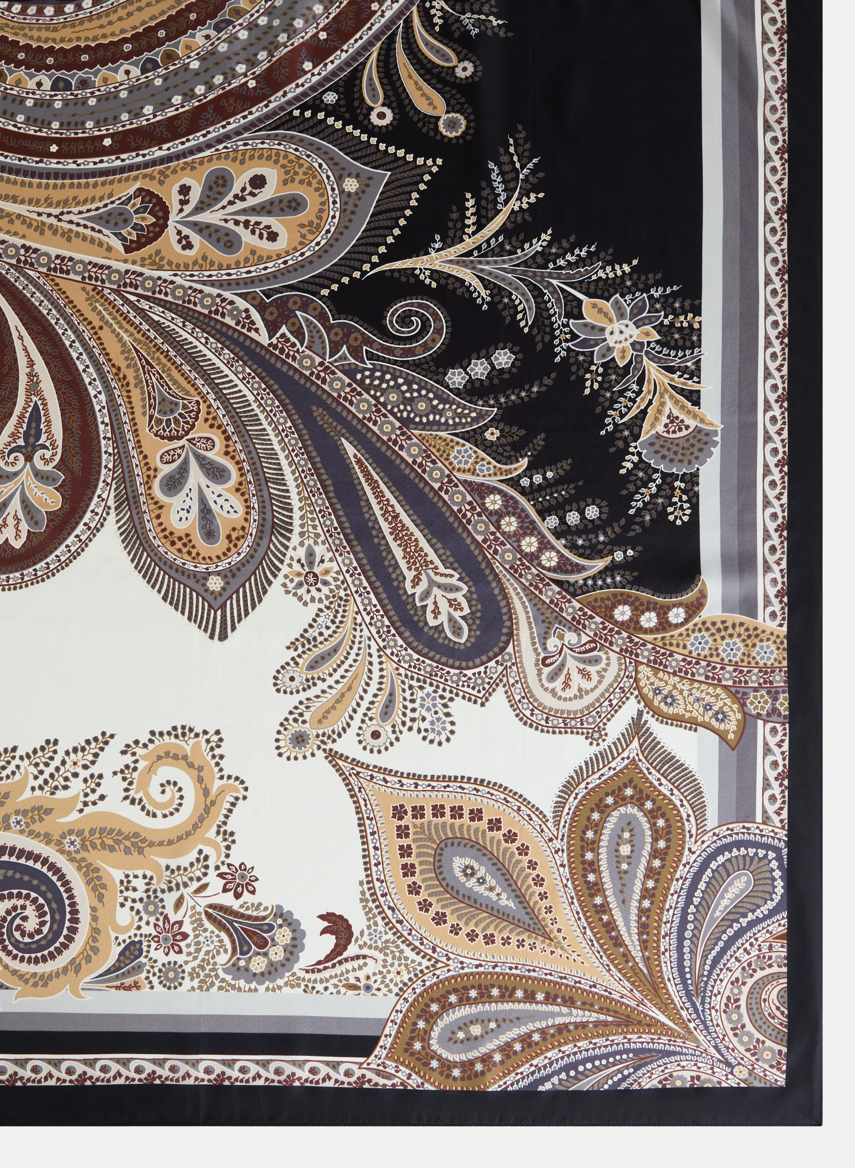 Paisley Silk Scarf sold by Melanie Lyne product image thumbnail 3