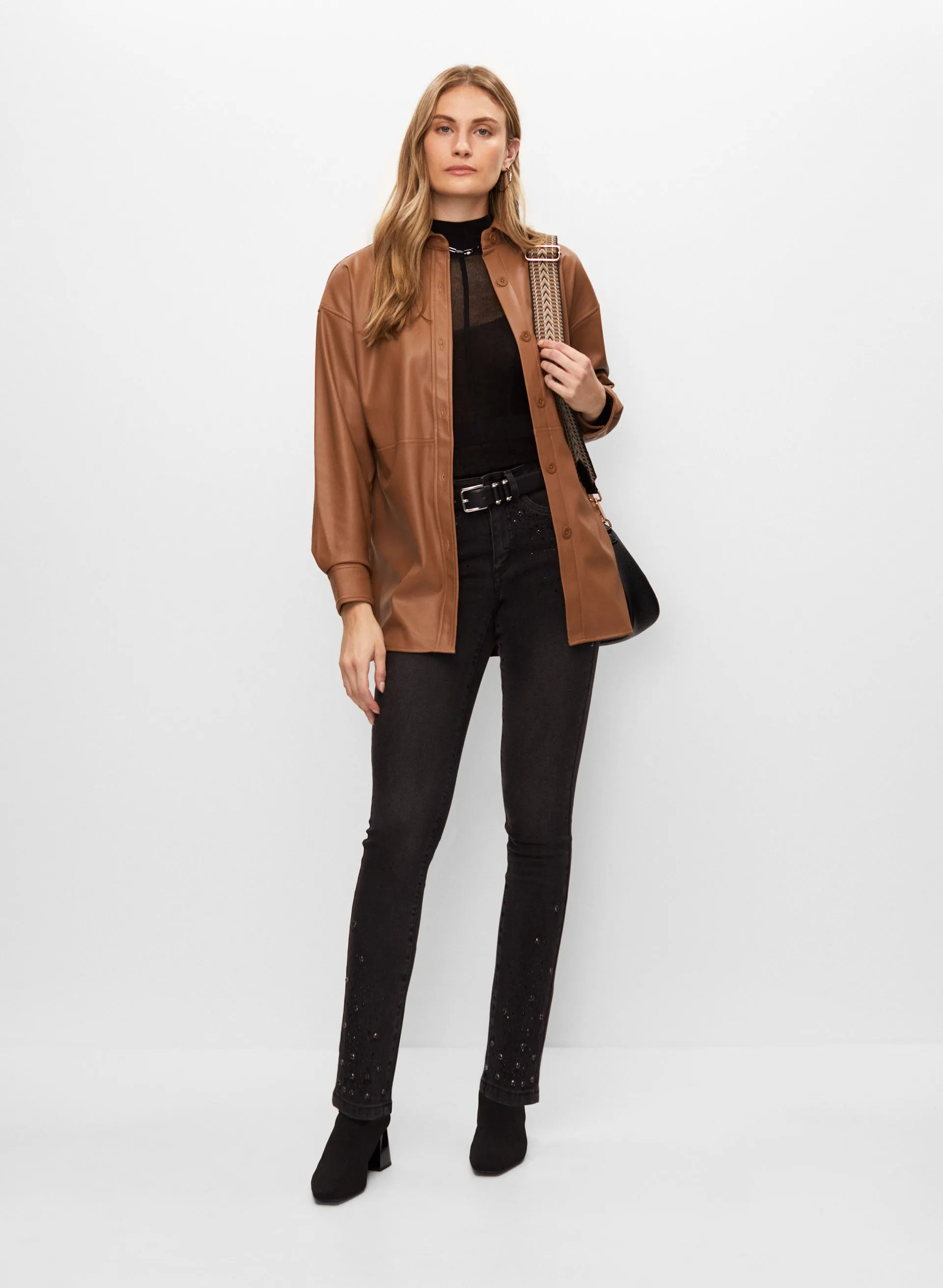 Joseph Ribkoff - Studded Slim Leg Jeans sold by Melanie Lyne product image thumbnail 3