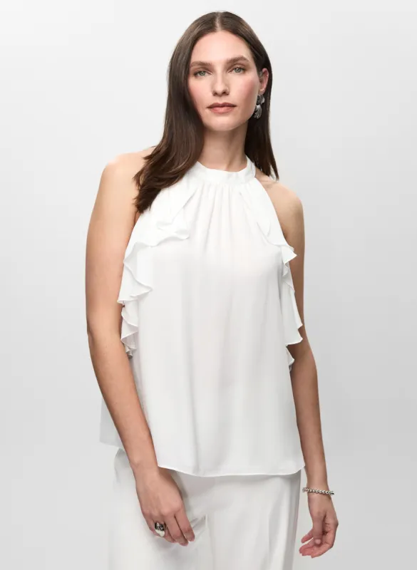 Sleeveless Ruffle Blouse sold by Melanie Lyne