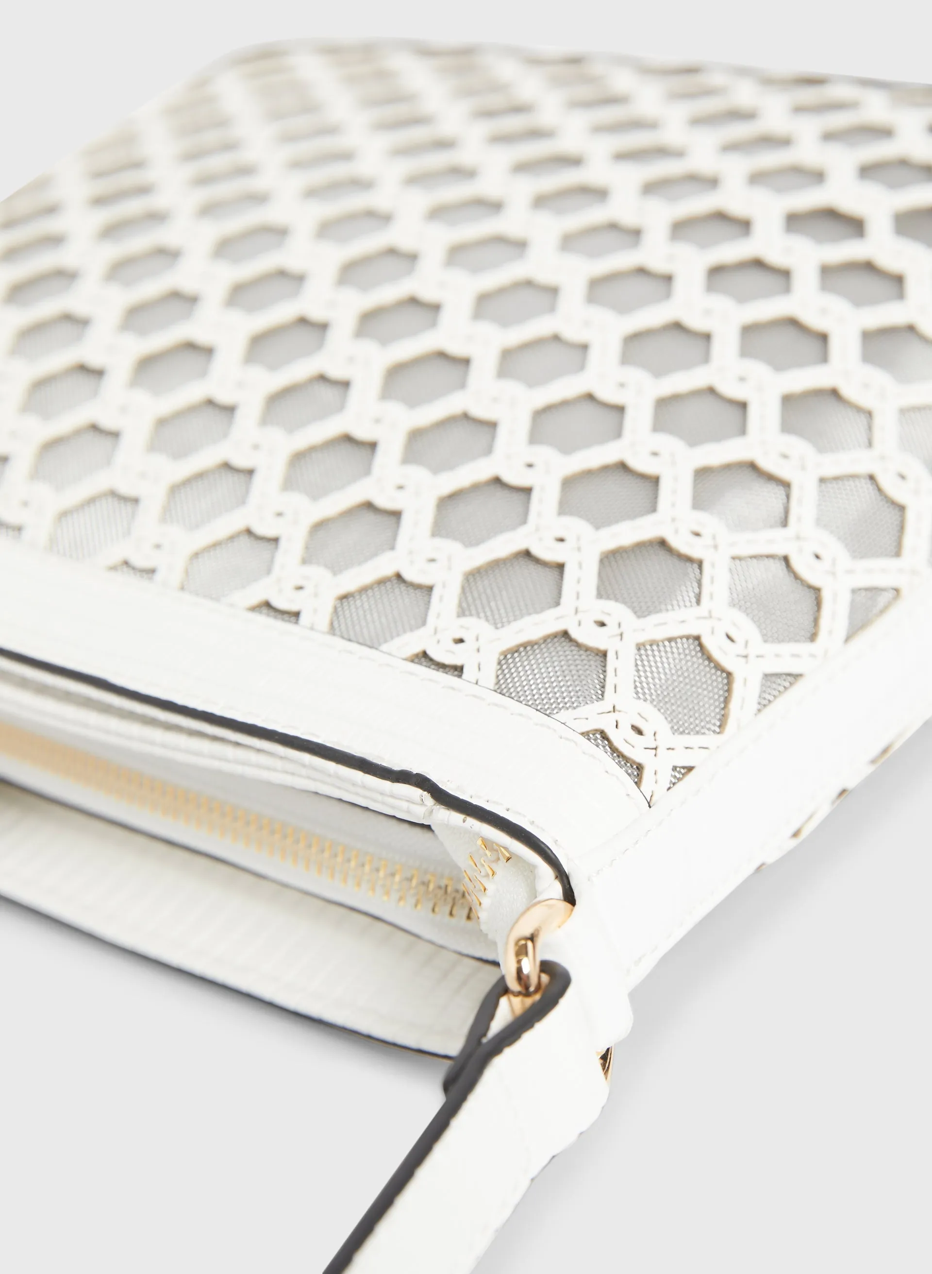 Honeycomb Detail Handbag sold by Melanie Lyne product image thumbnail 4