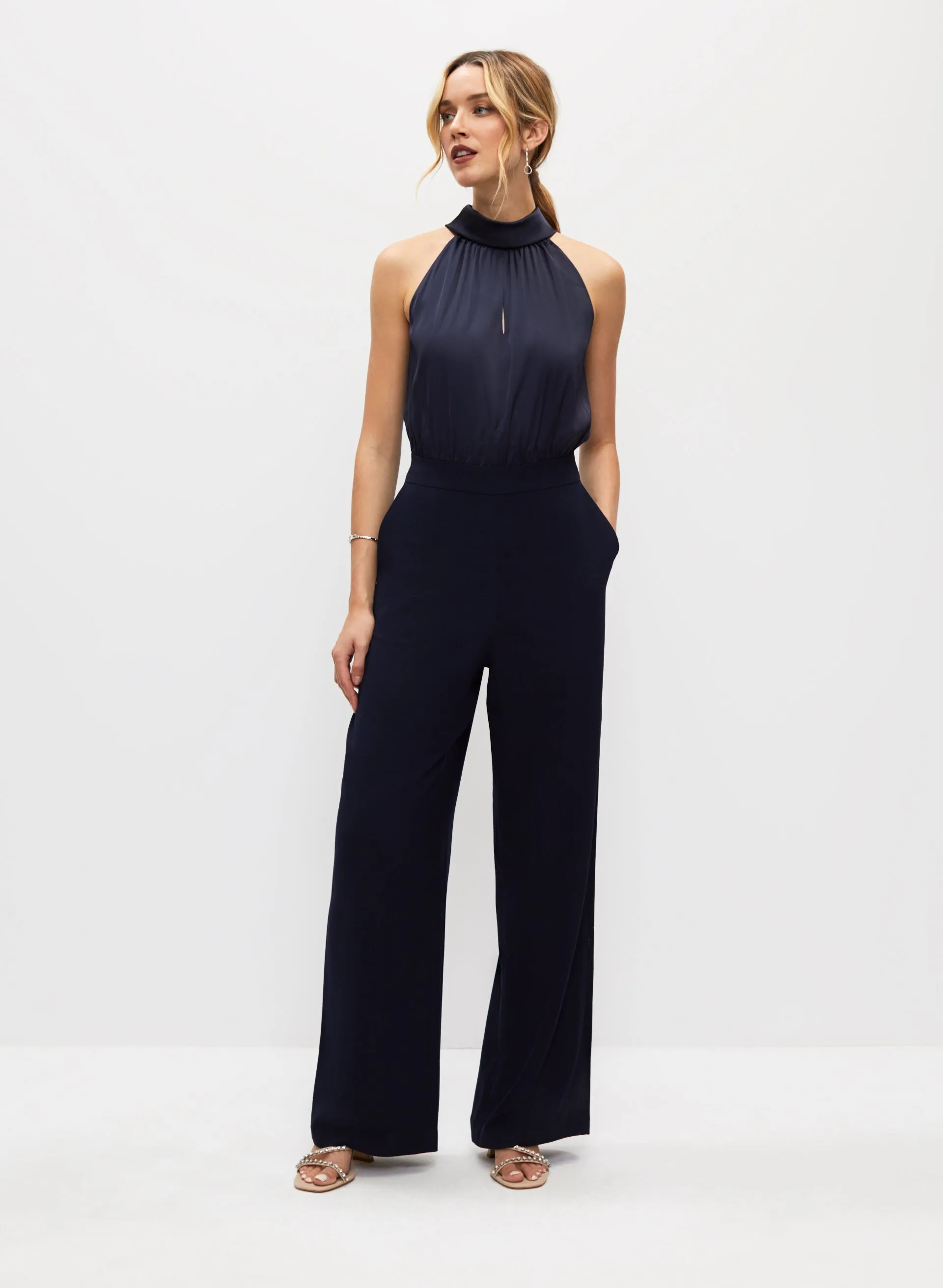 Halter Neck Jumpsuit sold by Melanie Lyne
