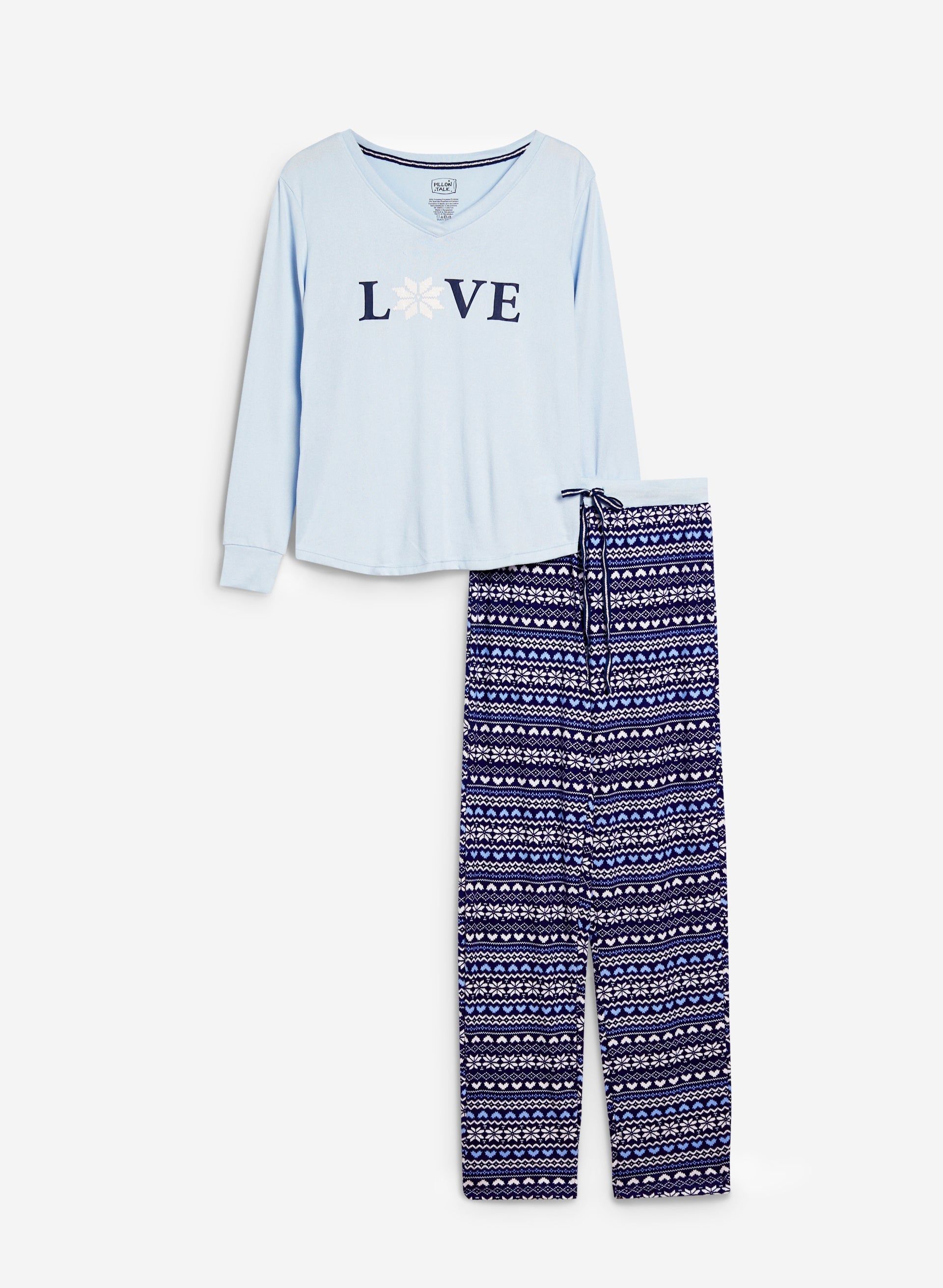 Text Print Pyjama Set sold by Melanie Lyne product image thumbnail 3