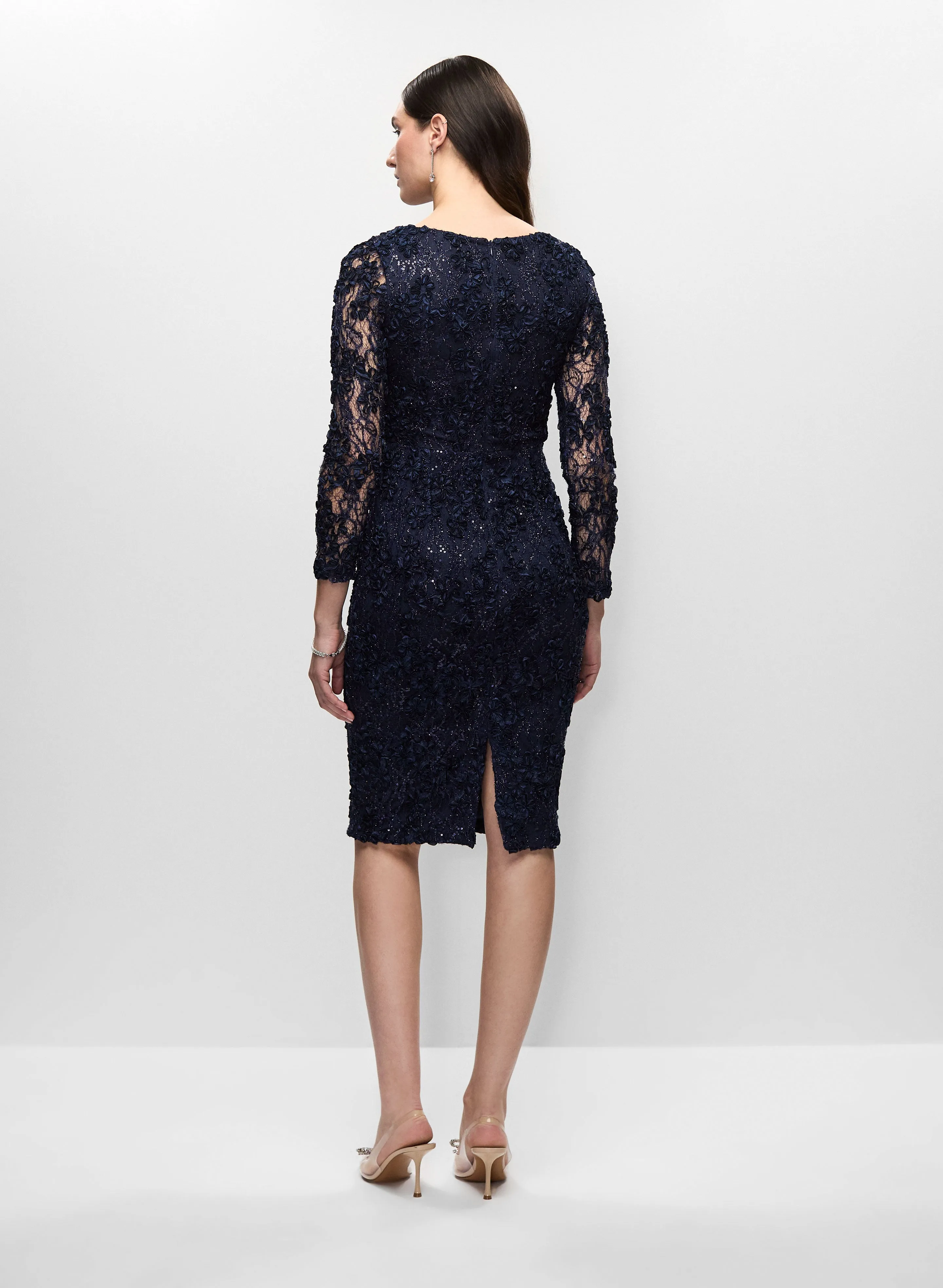 Floral Soutache Detail Dress sold by Melanie Lyne product image thumbnail 4