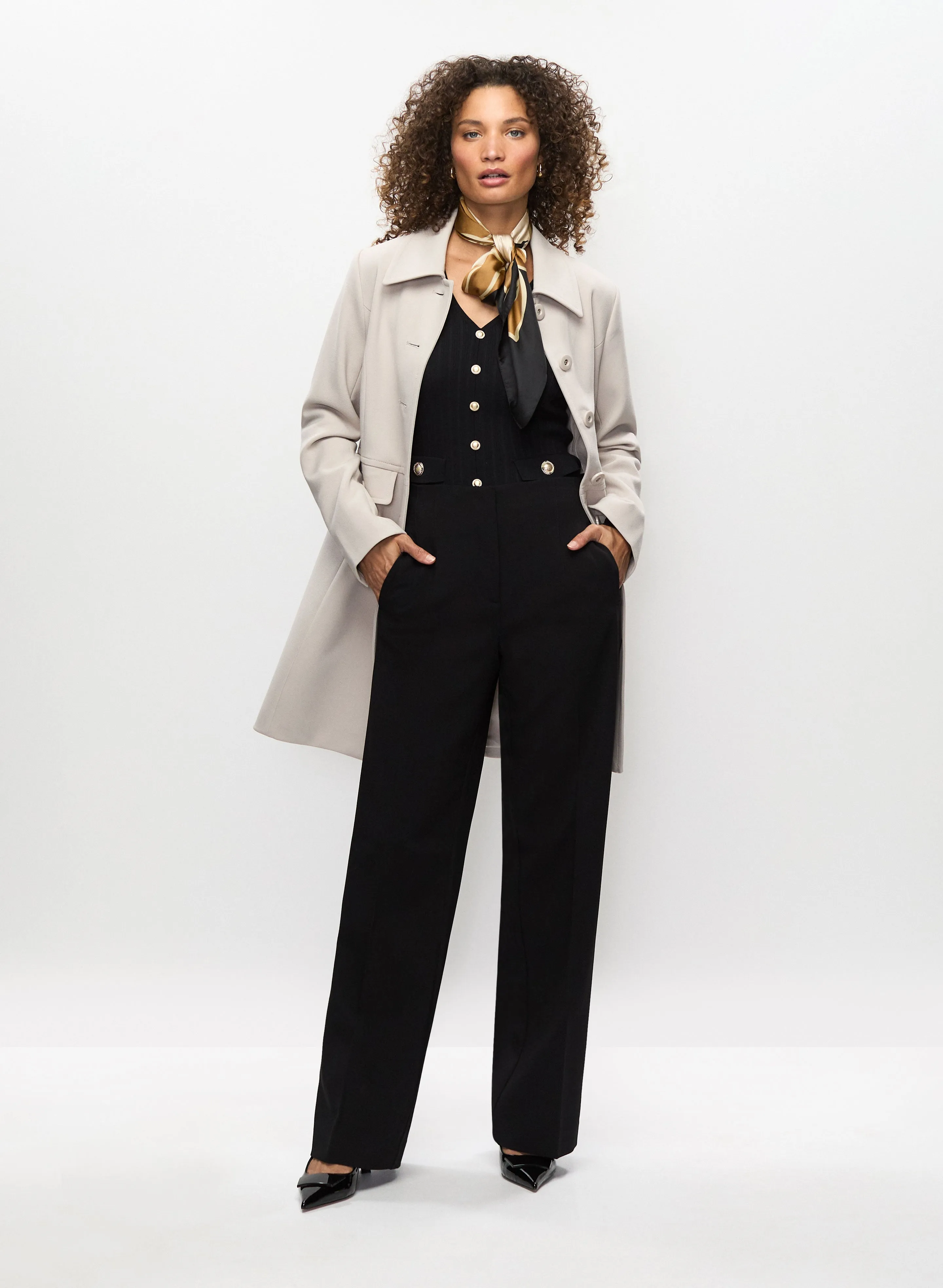 Tricotine Trench & Wide Leg Pants sold by Melanie Lyne