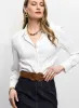 Horseshoe Buckle Braided Belt sold by Melanie Lyne